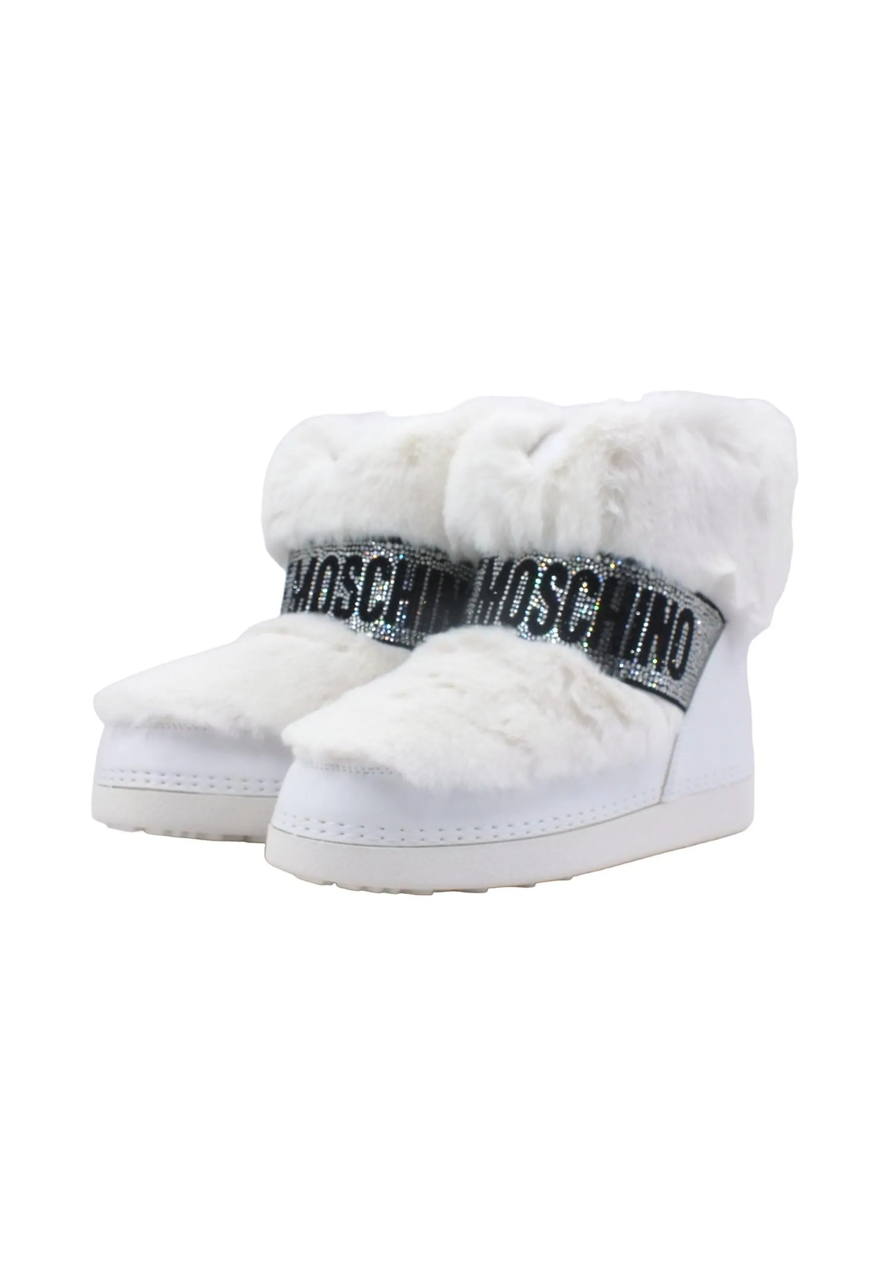 LOVE MOSCHINO Stivaletto Da Neve Donna Bianco JA24202G0HJW0100