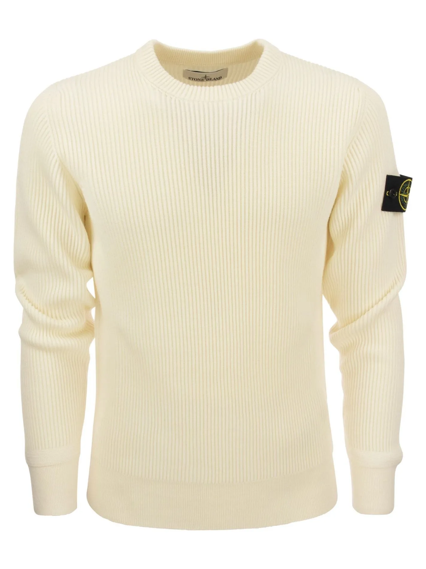 Maglia a coste in lana vergine