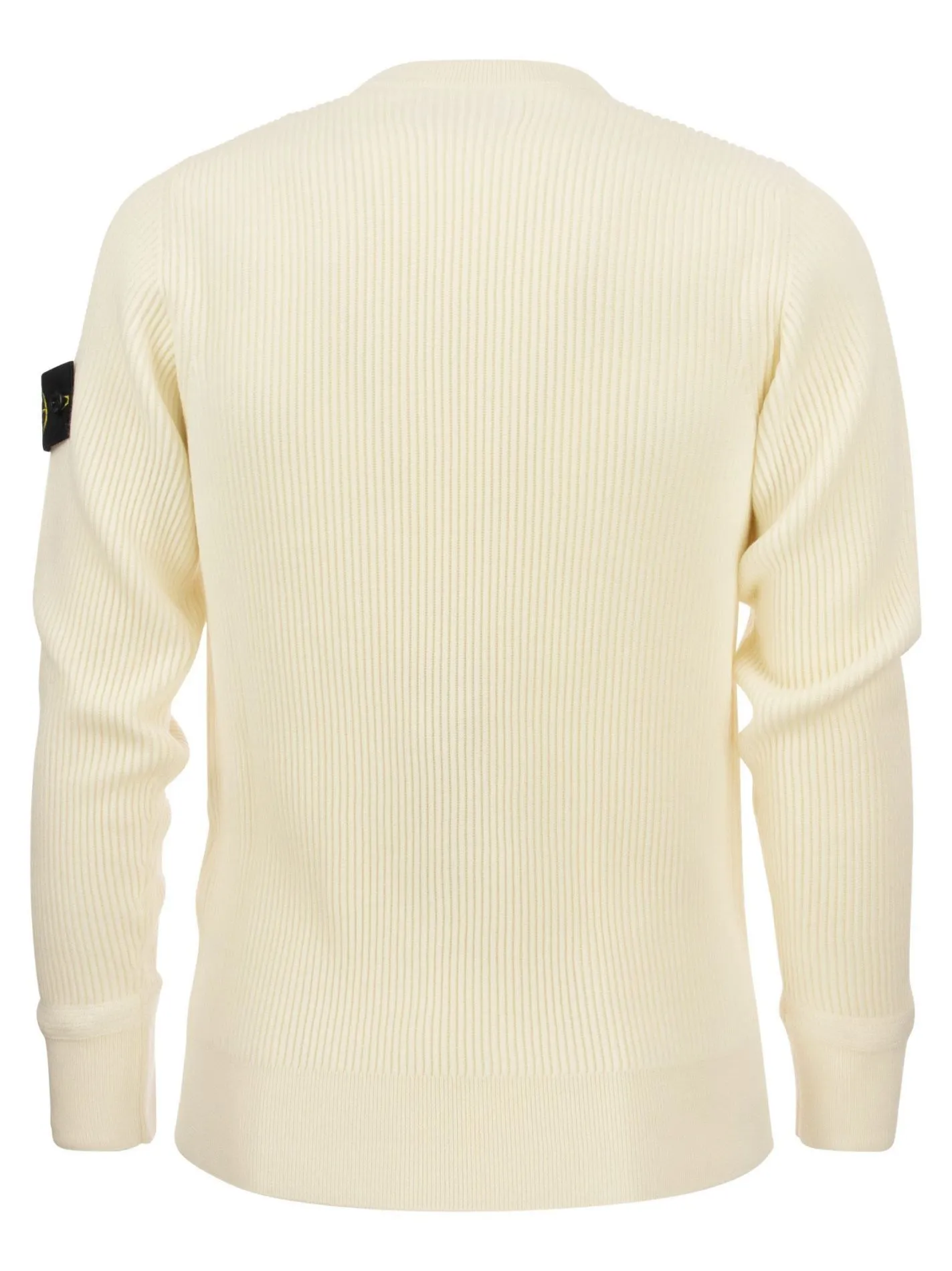 Maglia a coste in lana vergine