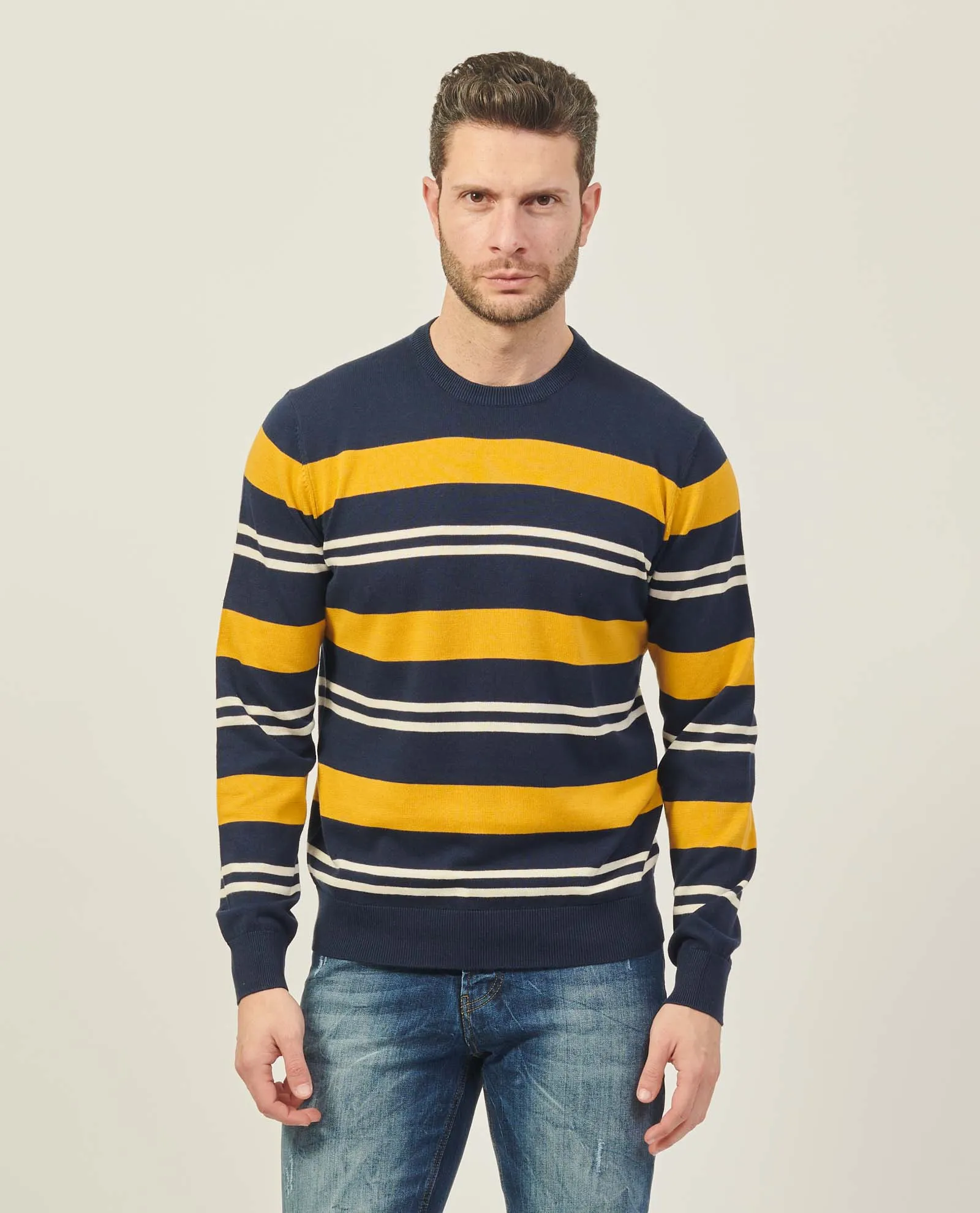 Maglia maniche lunghe SetteMezzo in cotone