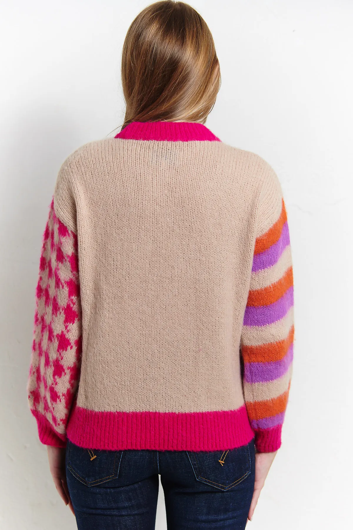 MC2 SAINT BARTH Maglia jacquard con ricamo