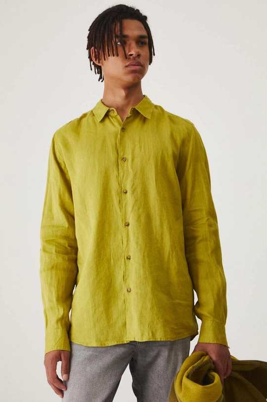 Medicine camicia di lino