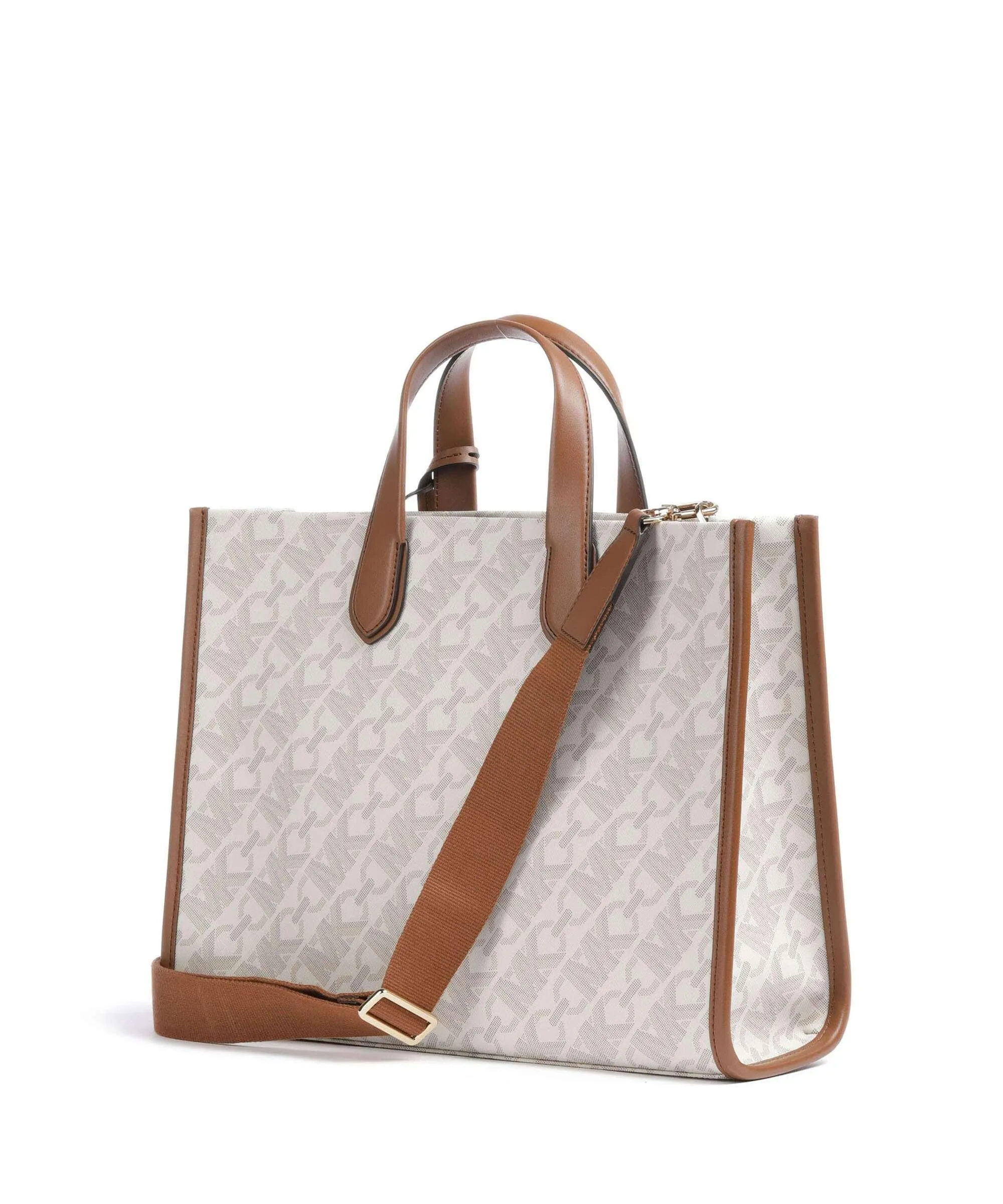  Michael Kors Gigi Borsa a mano tela avorio  