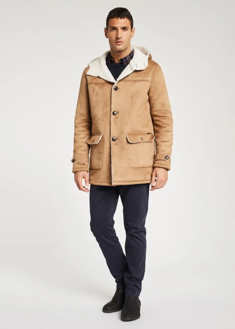 Montone effetto suede