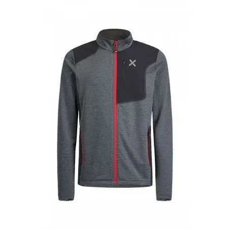 MONTURA THERMAL GRID PRO MAGLIA MMAP74X 9310 GRIGIO ROSSO