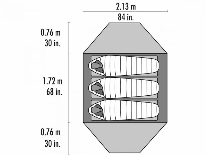 MSR Elixir 3 tenda da trekking