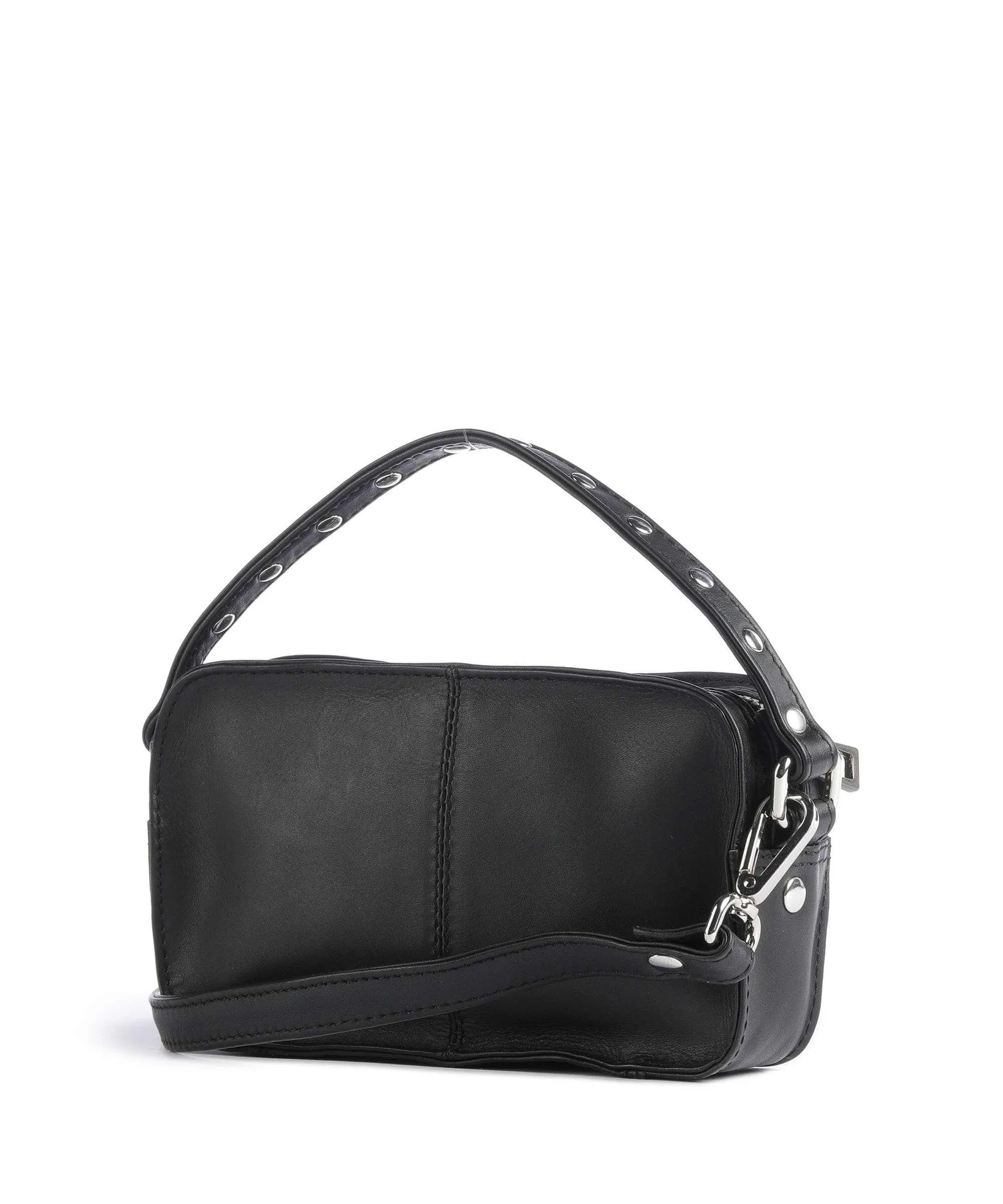  Núnoo Disco Helena Borsa a tracolla pelle liscia nero  