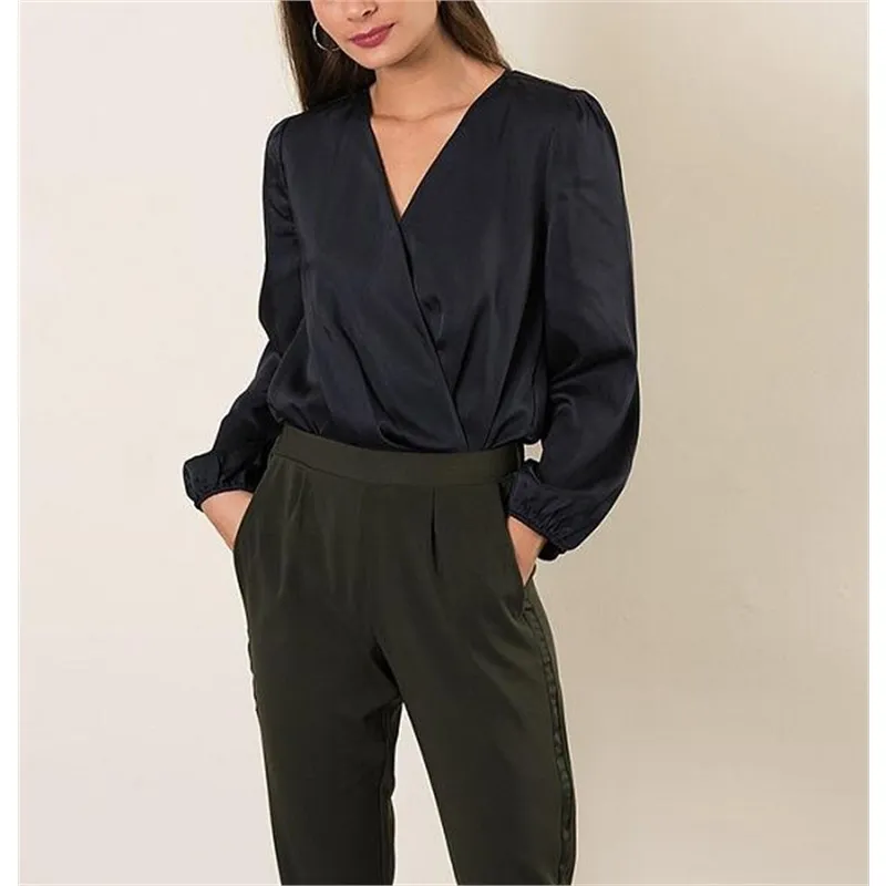 Only camicia body in raso da donna