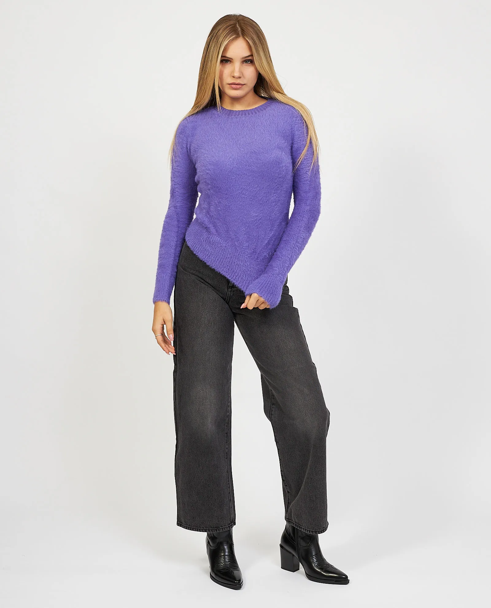 OutletPATRIZIA PEPE      Maglia a collo alto fluffy Patrizia Pepe