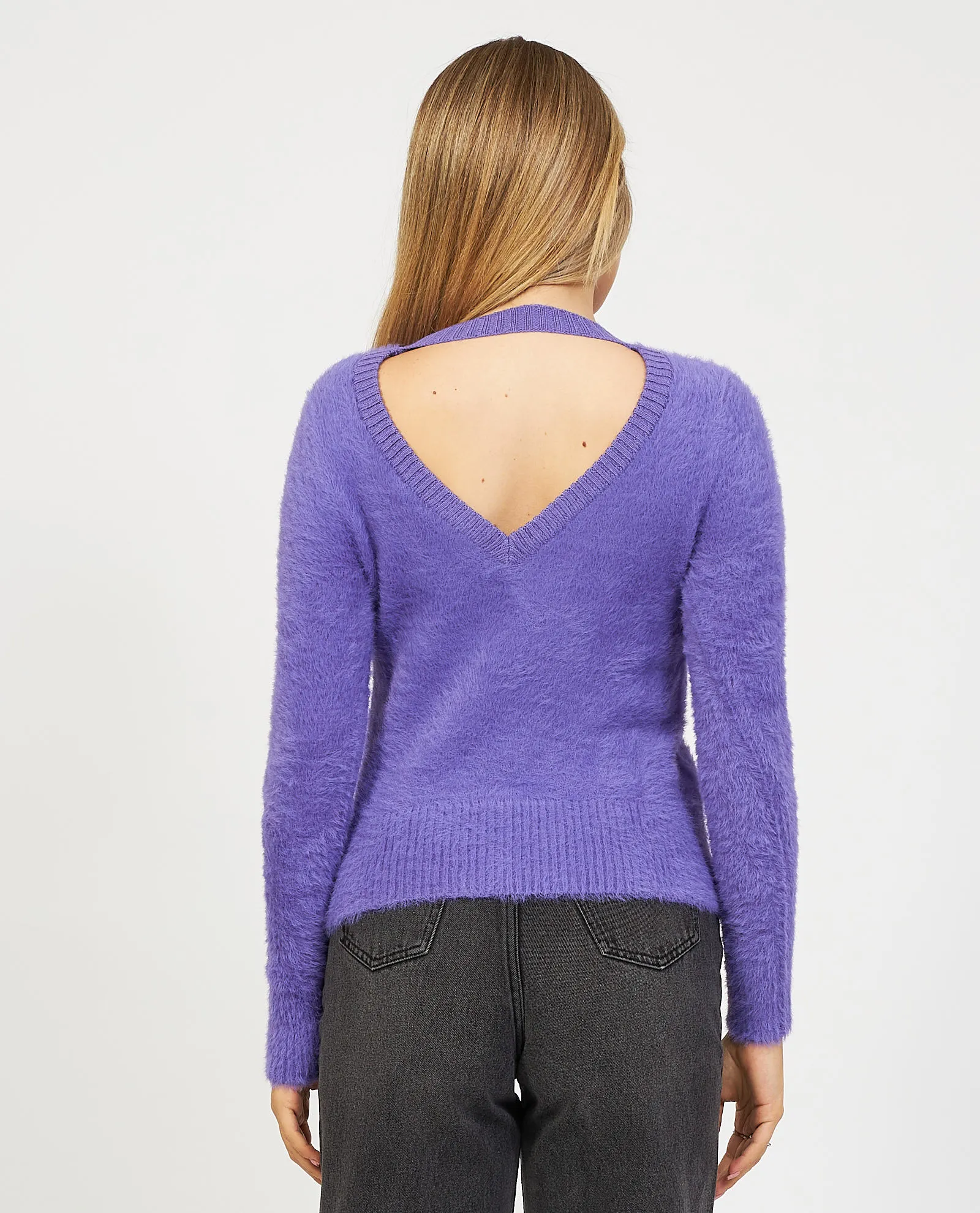 OutletPATRIZIA PEPE      Maglia a collo alto fluffy Patrizia Pepe