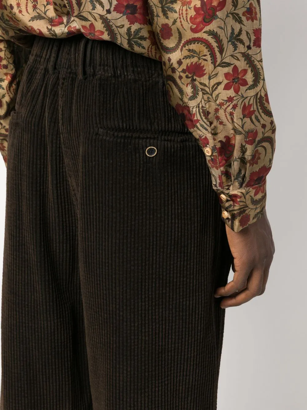 pantalone in velluto a coste