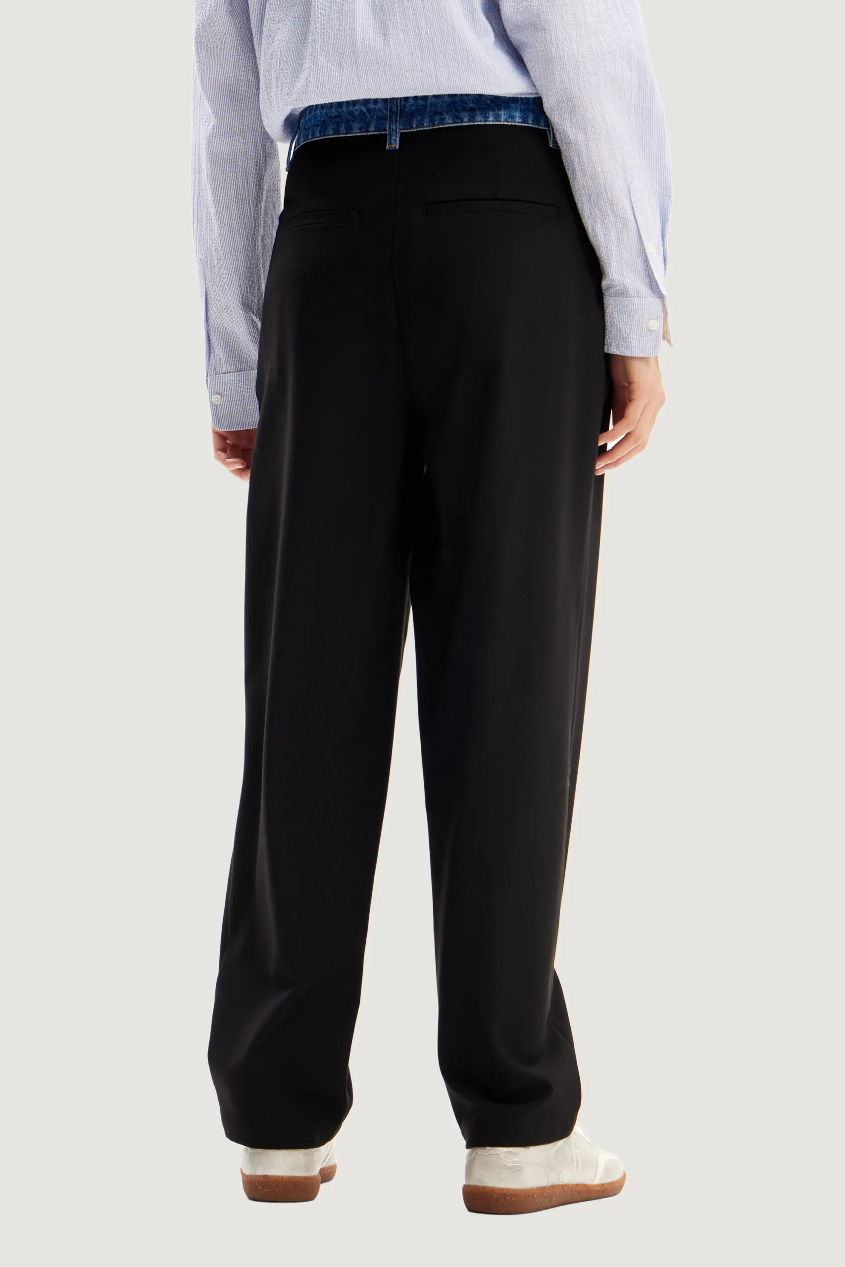 Pantaloni a palazzo Desigual MILAN Nero