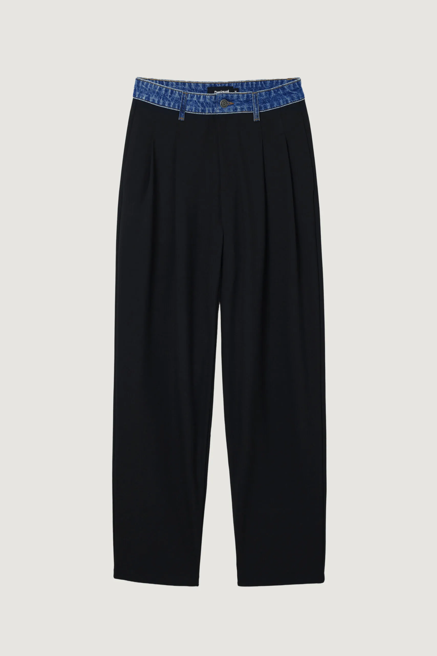 Pantaloni a palazzo Desigual MILAN Nero
