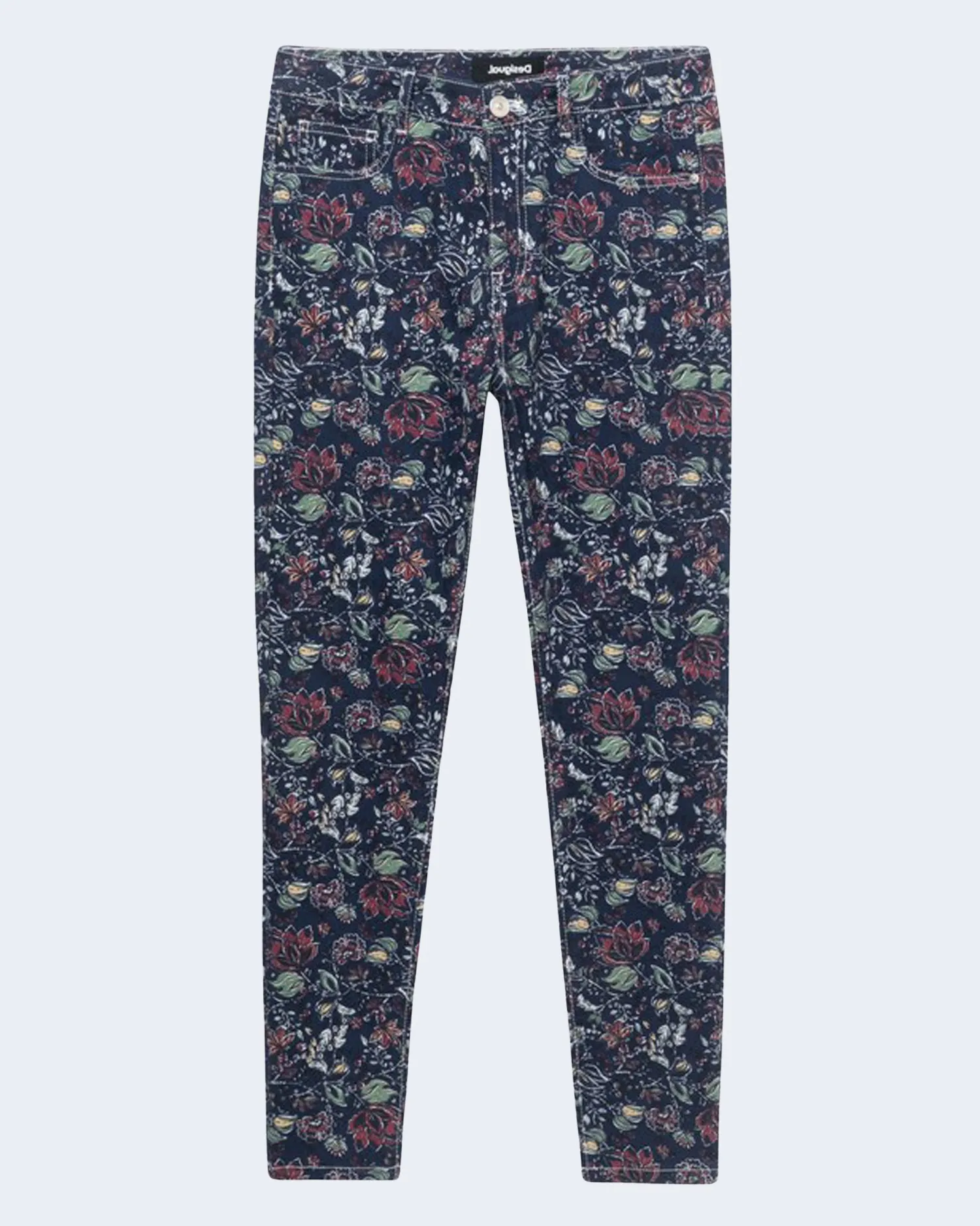 Pantaloni a palazzo Desigual sam  Blu