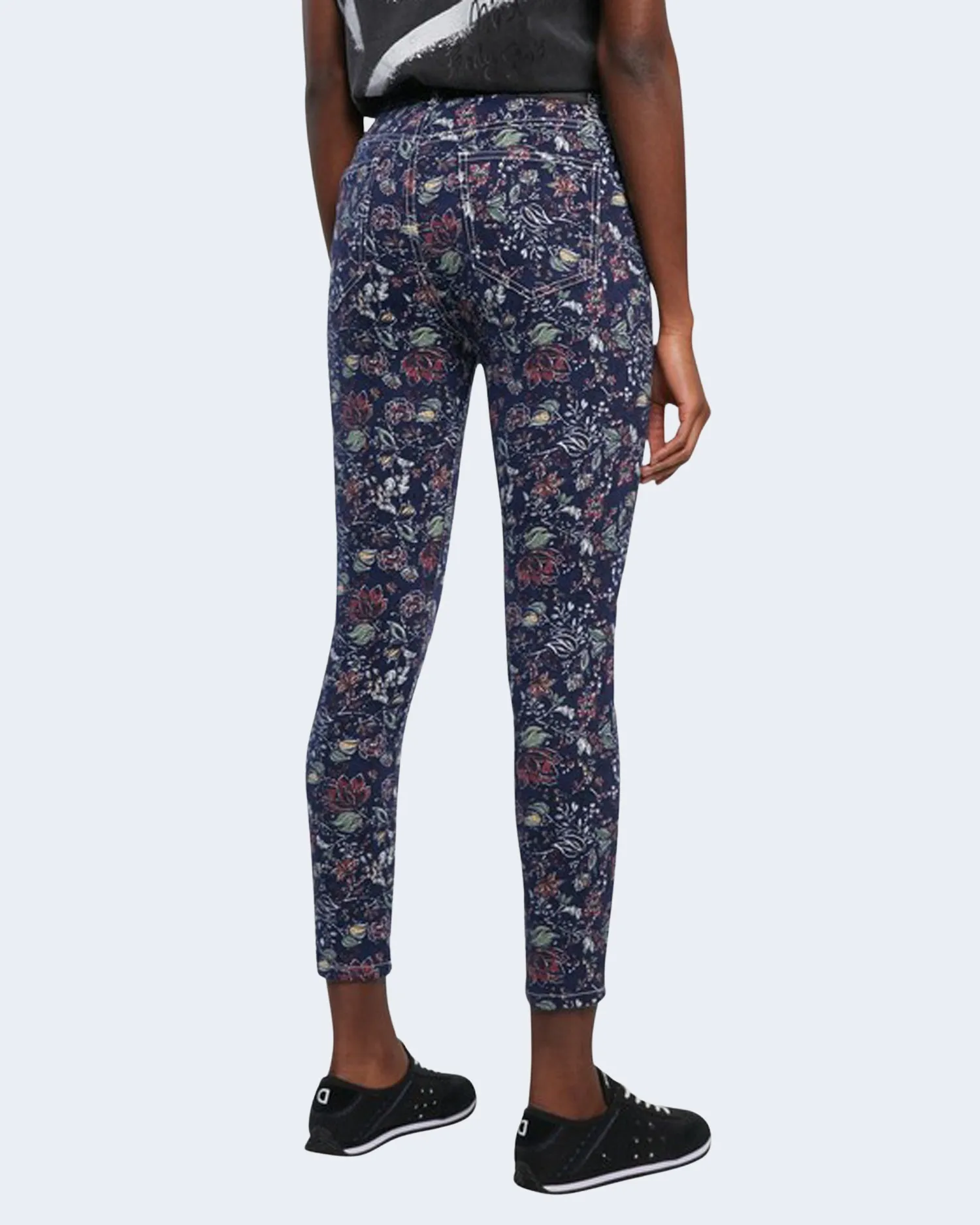 Pantaloni a palazzo Desigual sam  Blu