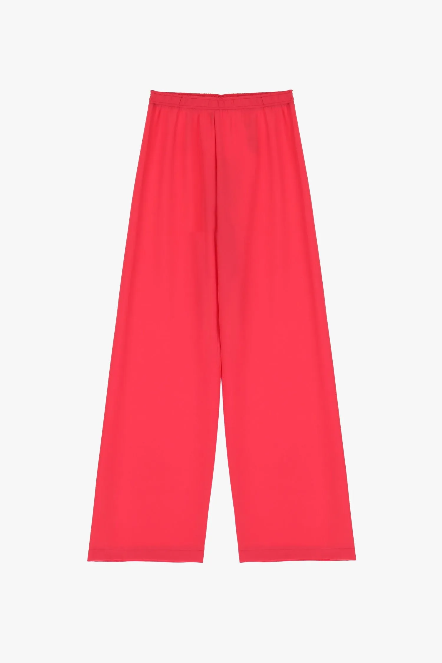 PANTALONI A PALAZZO MONOCOLOUR CON VITA ELASTICIZZATA IMPERIAL