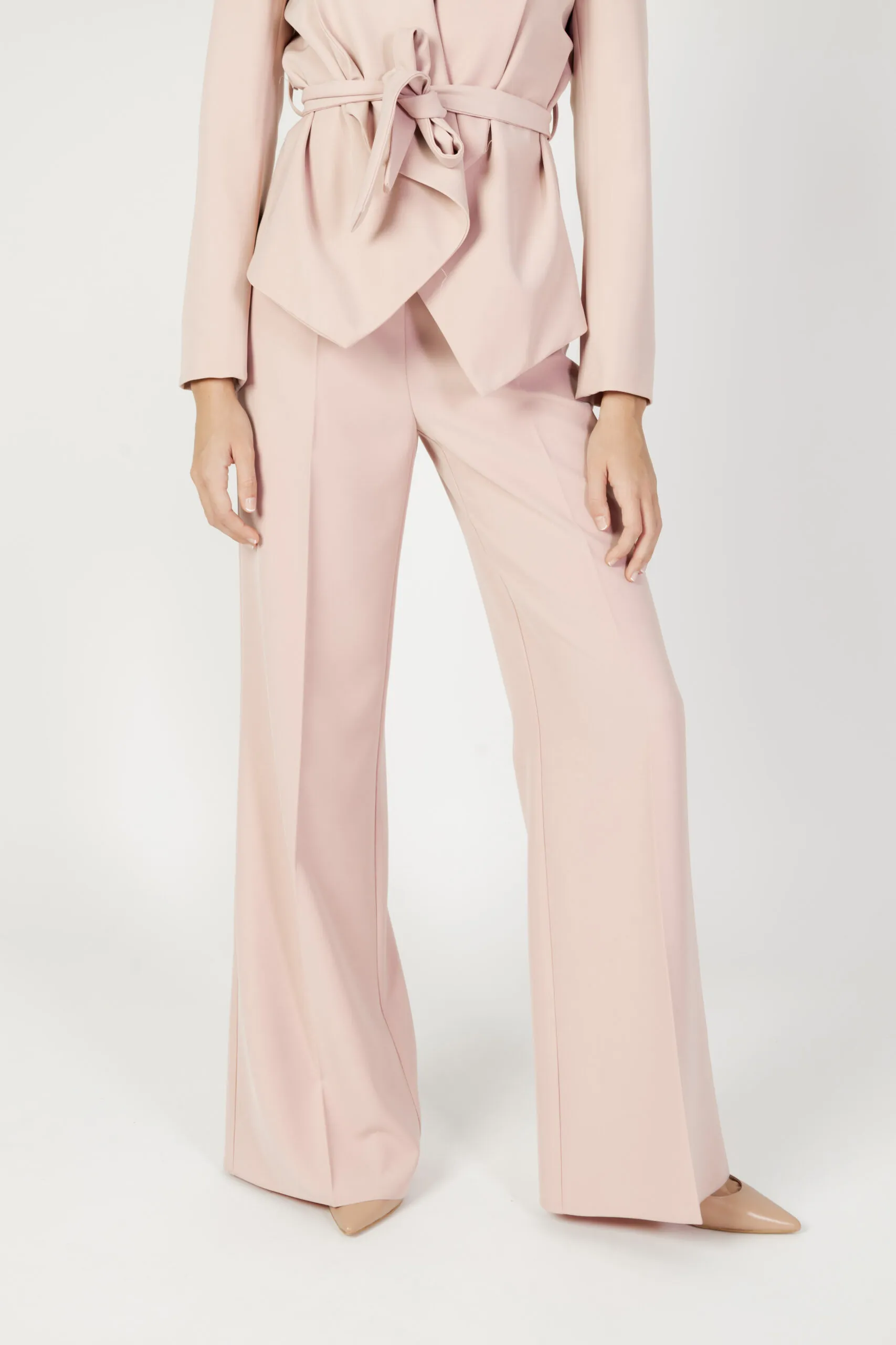 Pantaloni a palazzo Sandro Ferrone  Rosa