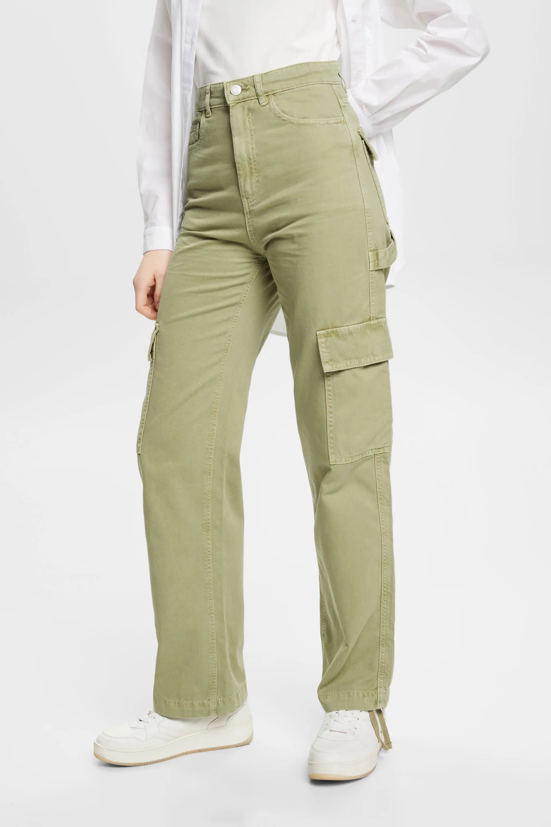 Pantaloni cargo di cotone