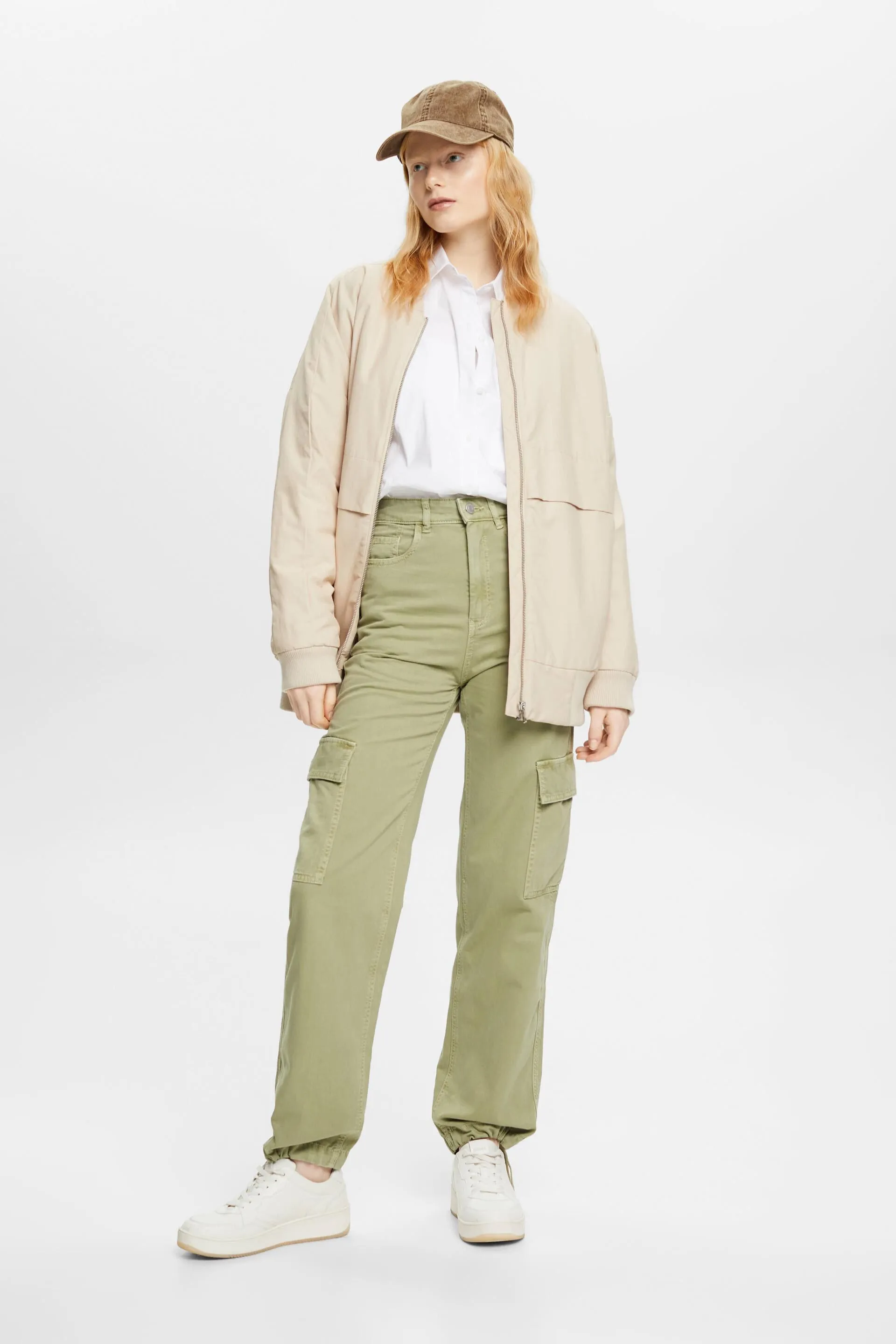 Pantaloni cargo di cotone