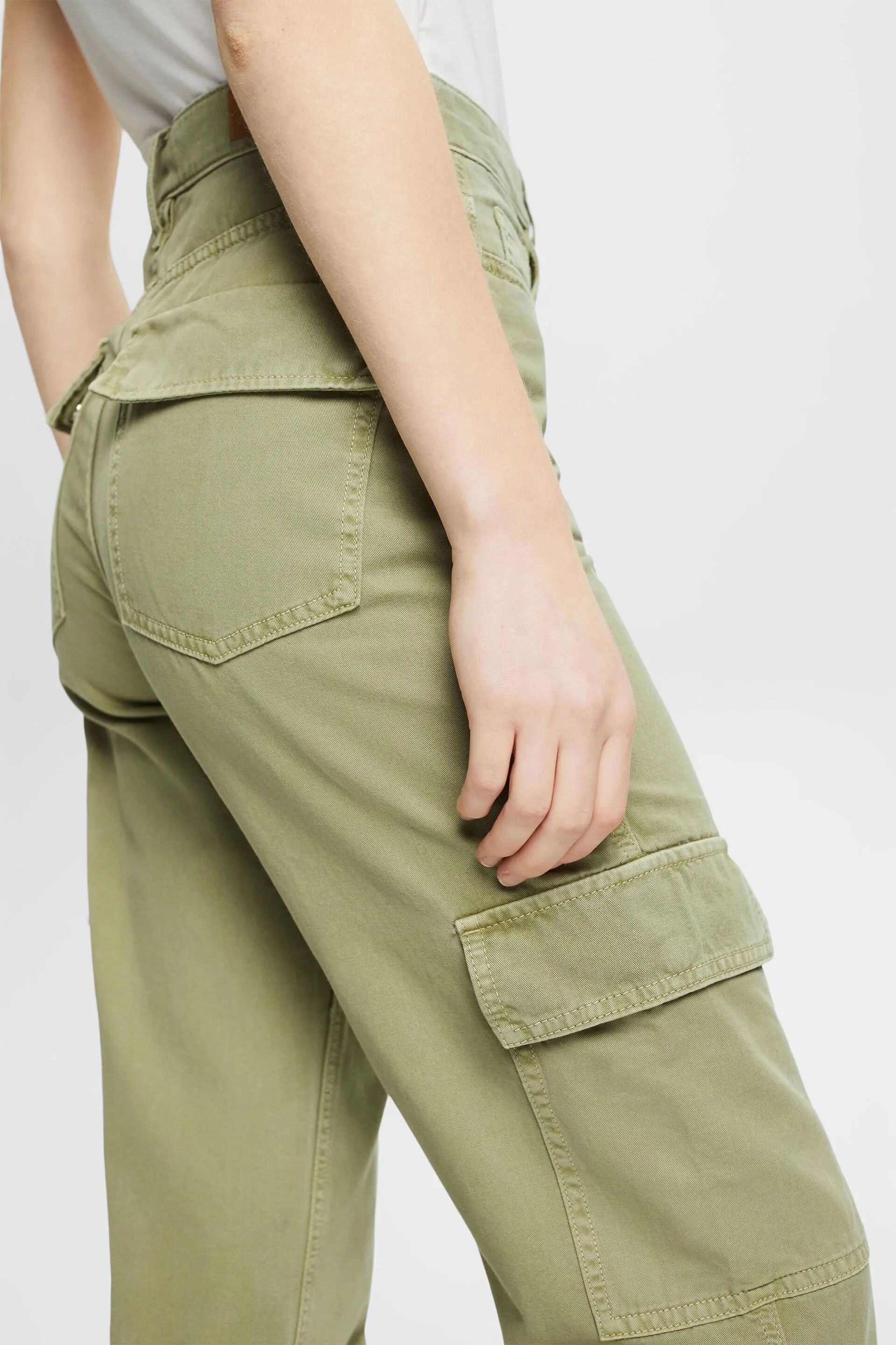 Pantaloni cargo di cotone