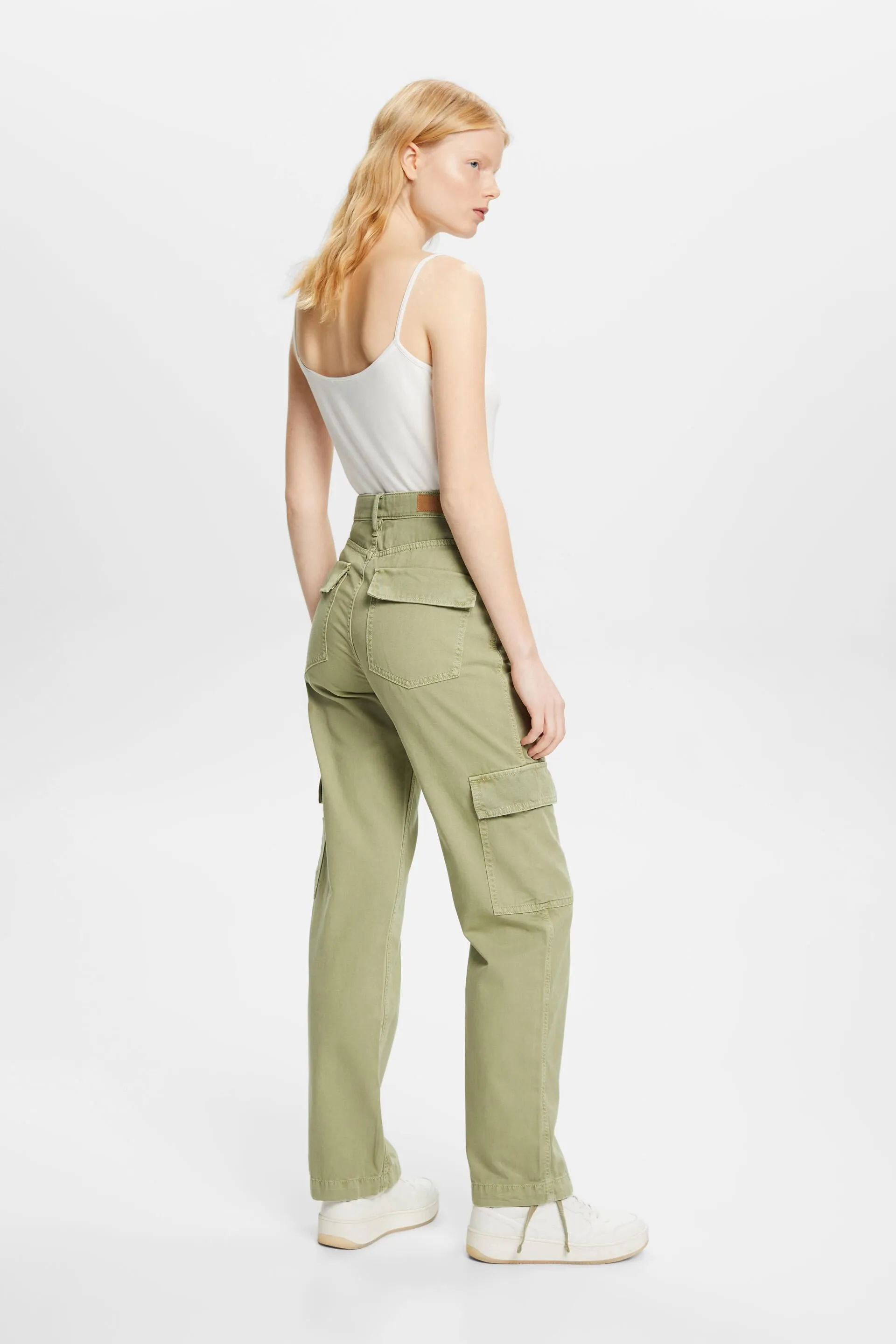 Pantaloni cargo di cotone