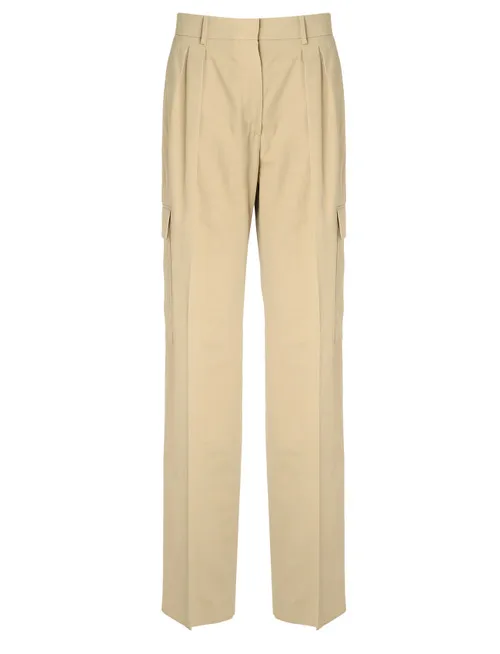 Pantaloni cargo Sportmax beige