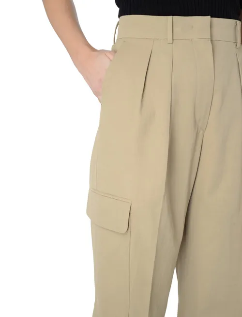 Pantaloni cargo Sportmax beige