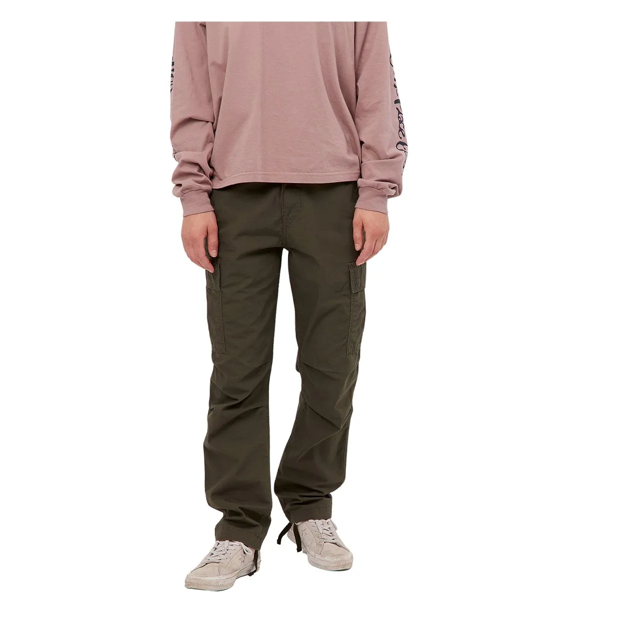 Pantaloni Carhartt WIP  Donna W' Cymbal Pant Verde
