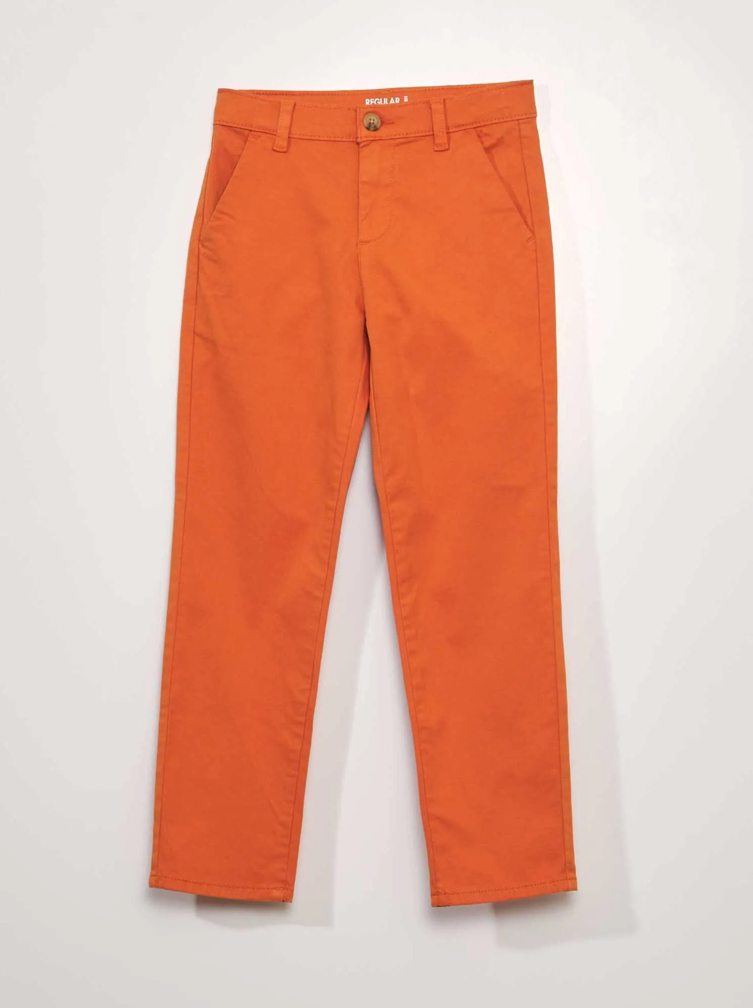 Pantaloni chino - ARANCIONE