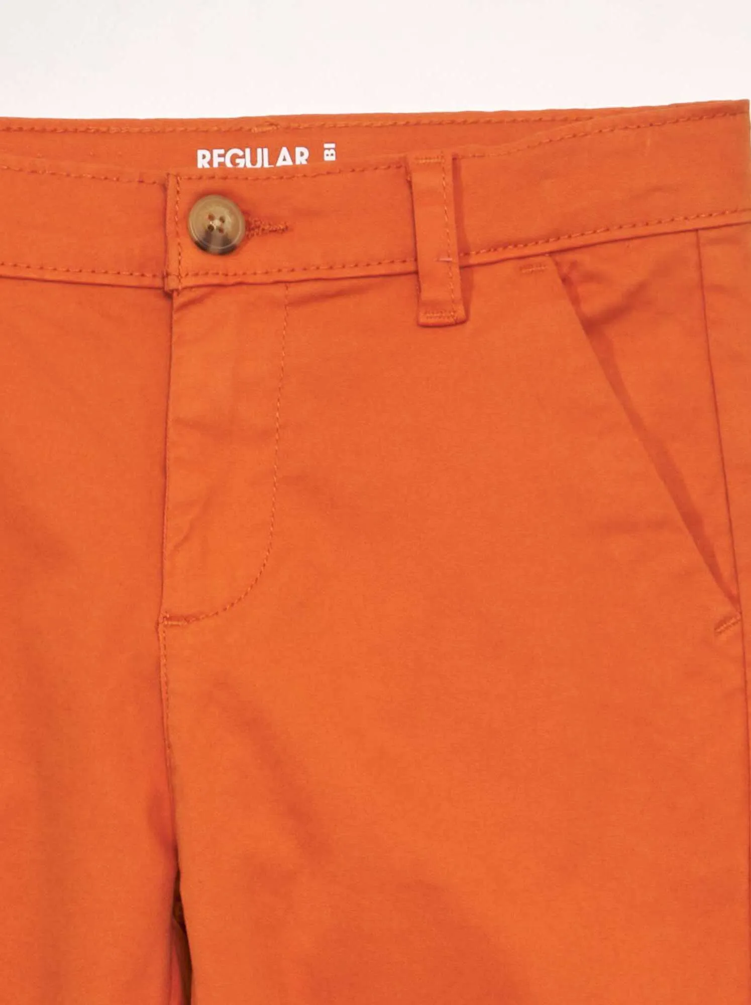 Pantaloni chino - ARANCIONE