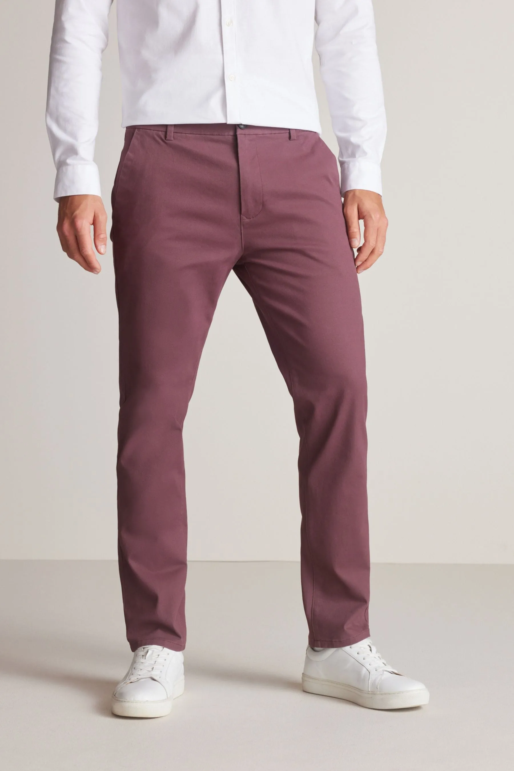 Pantaloni chino elasticizzati