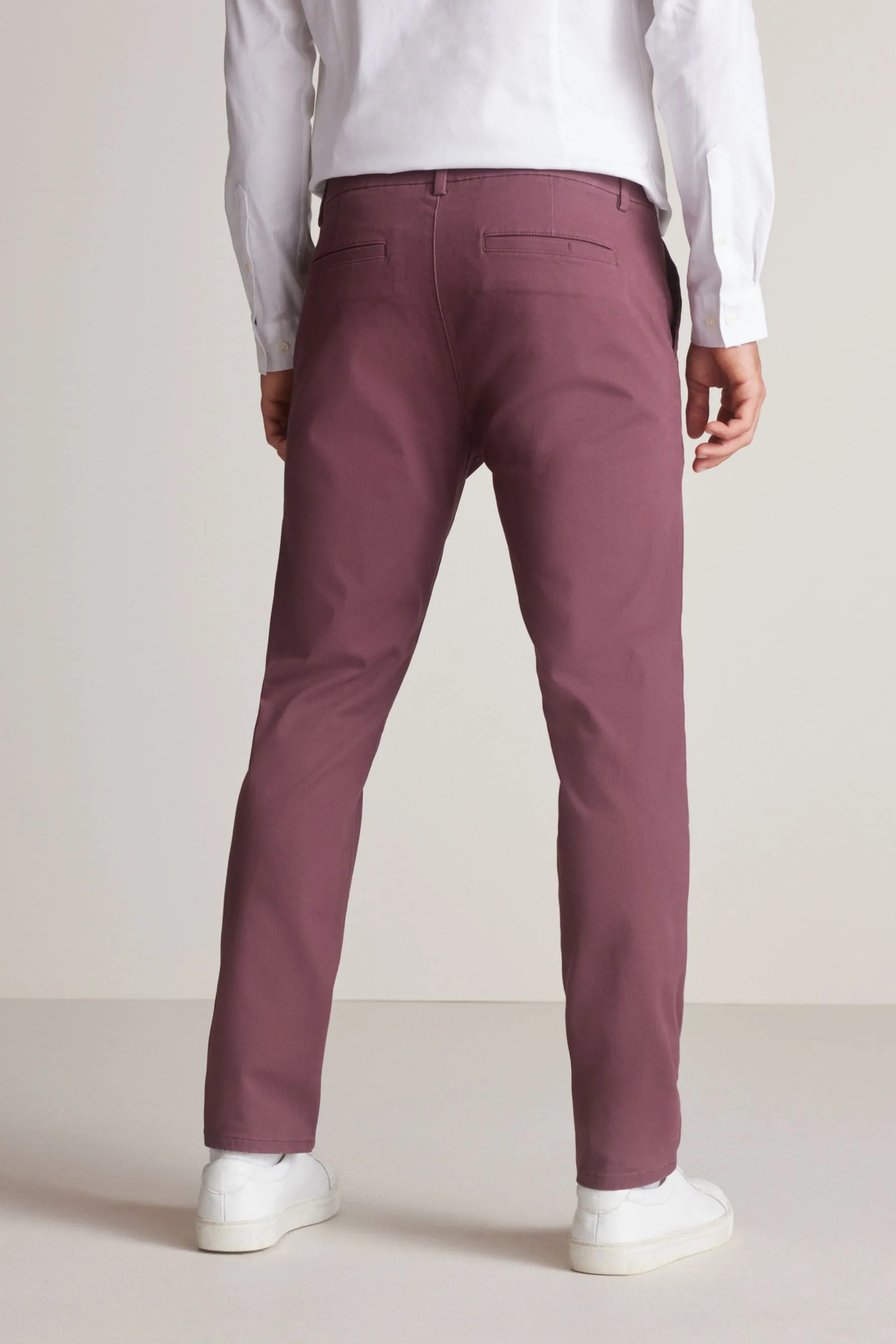 Pantaloni chino elasticizzati