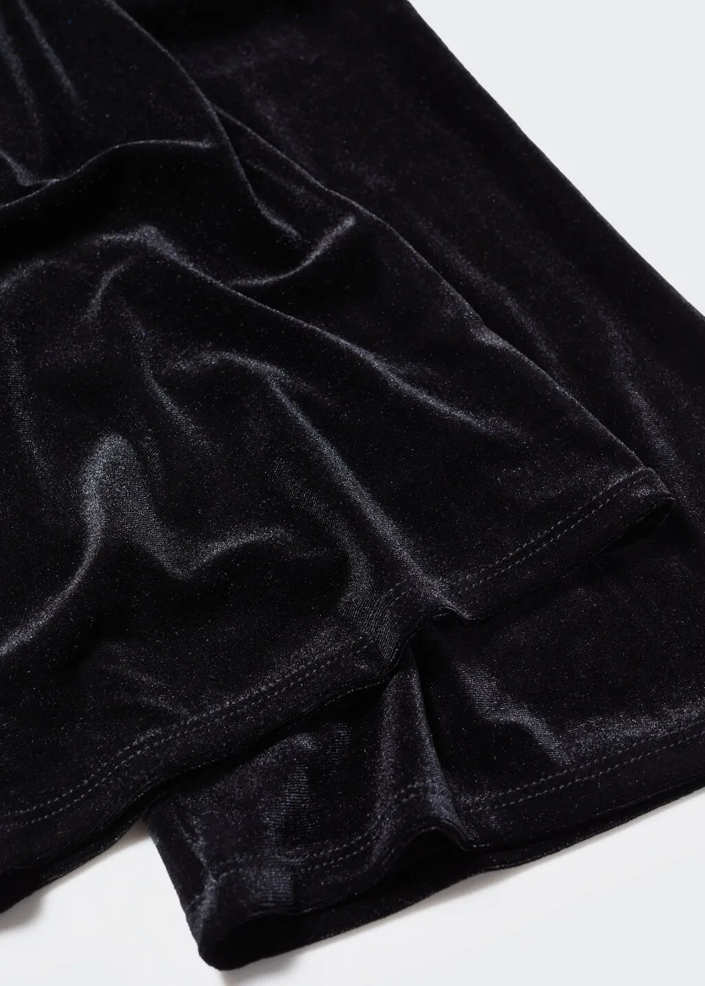 Pantaloni effetto velluto