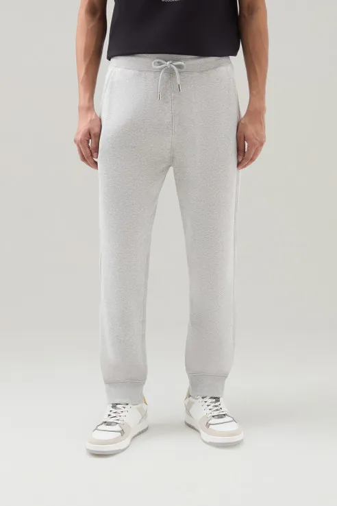 Pantaloni sportivi in misto cotone felpato                                                                                Light 