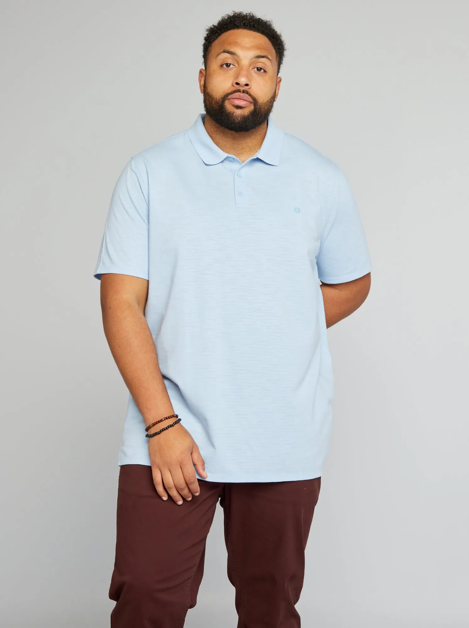 Polo taglio dritto - BLU