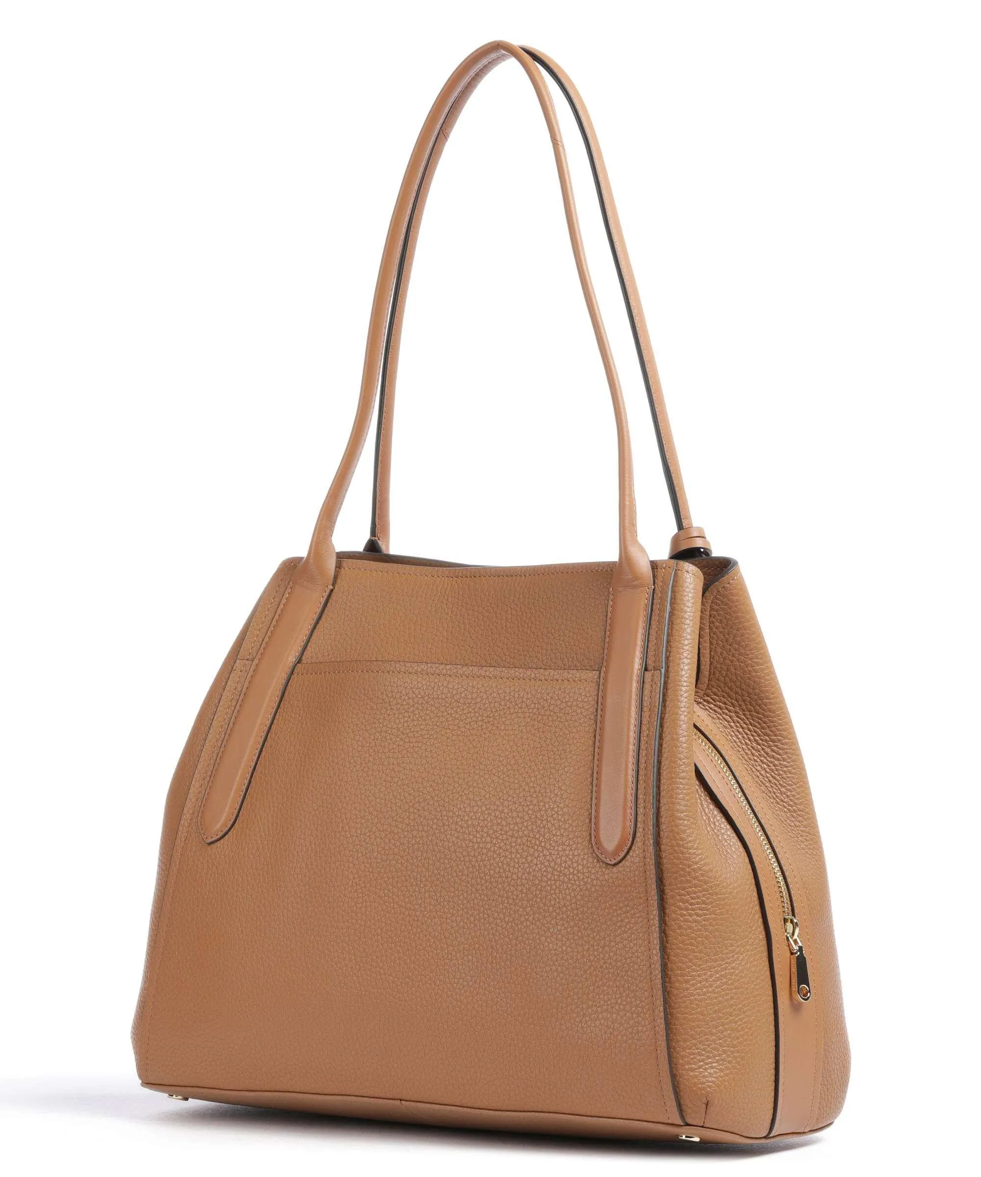  Radley London Baylis Road 2.0 Borsa a mano pelle di vacchetta grana marrone chiaro  