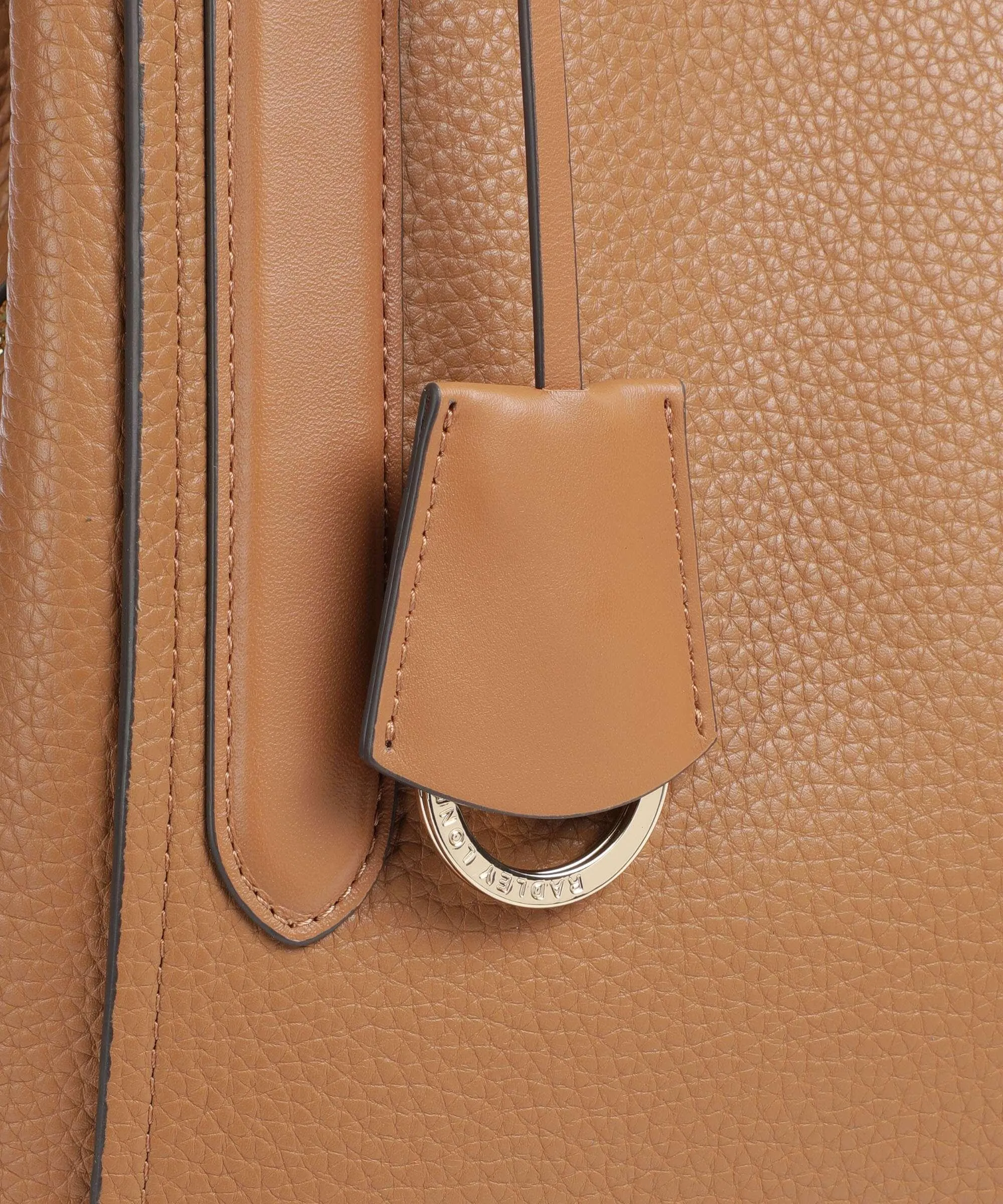  Radley London Baylis Road 2.0 Borsa a mano pelle di vacchetta grana marrone chiaro  