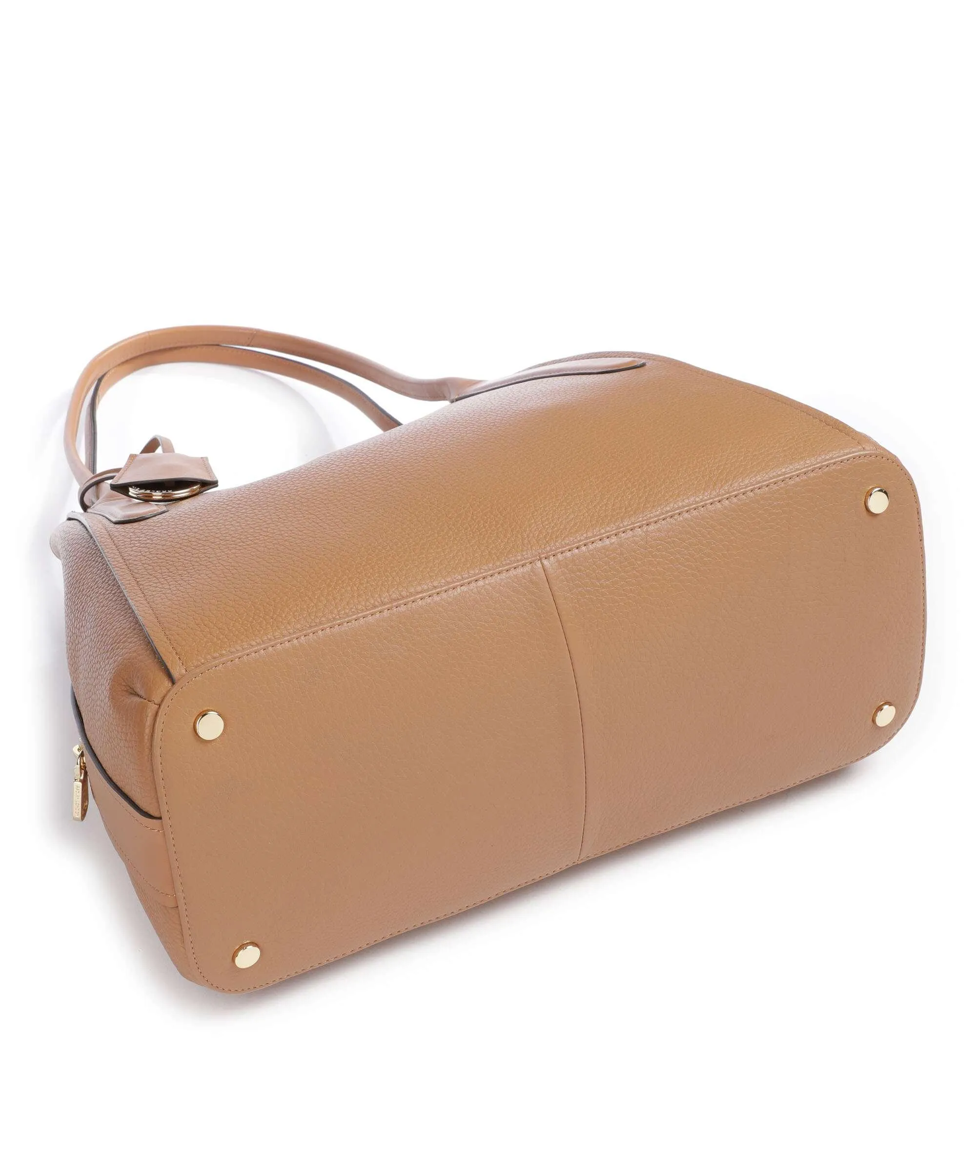  Radley London Baylis Road 2.0 Borsa a mano pelle di vacchetta grana marrone chiaro  