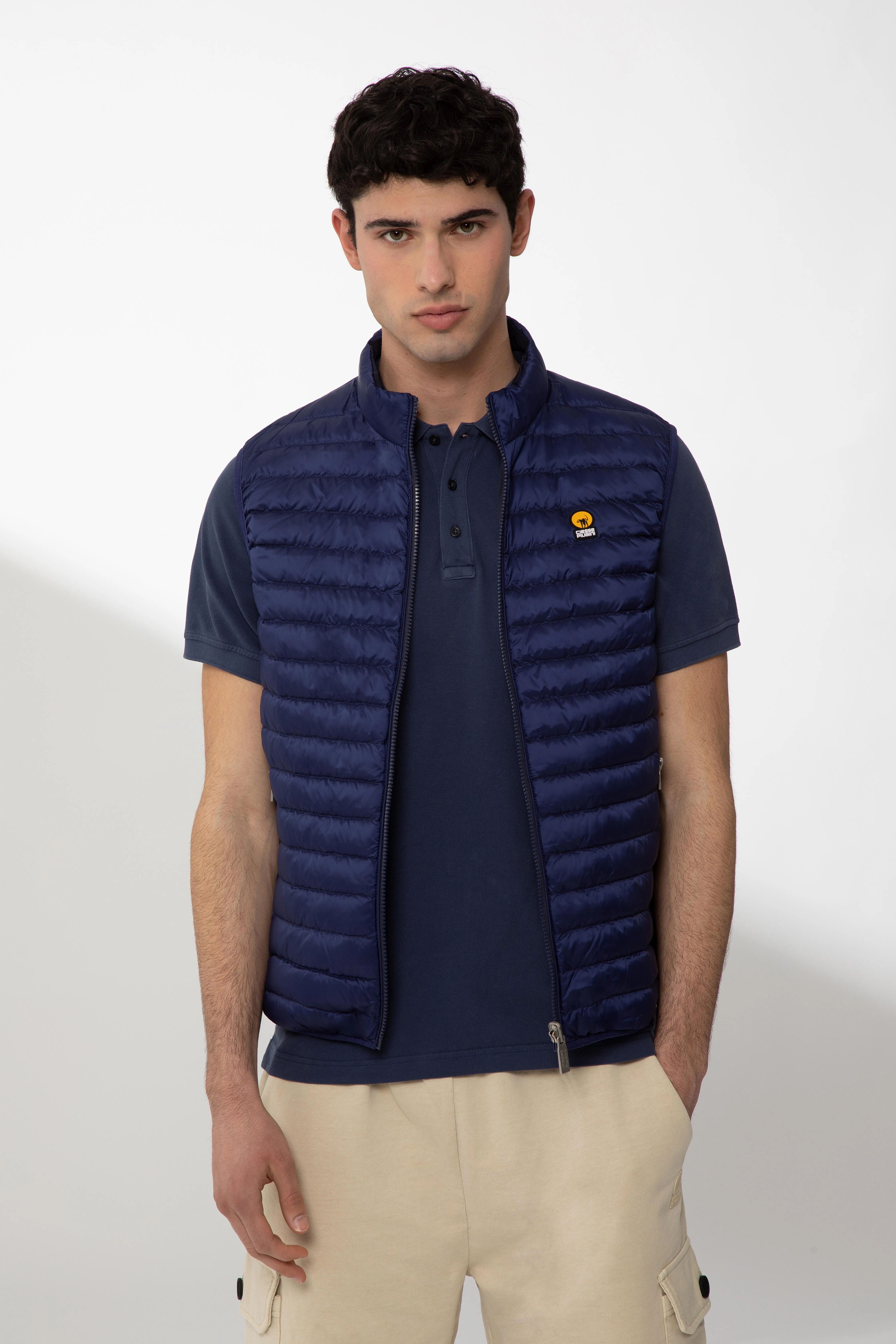 REMEL – Gilet reversibile blu