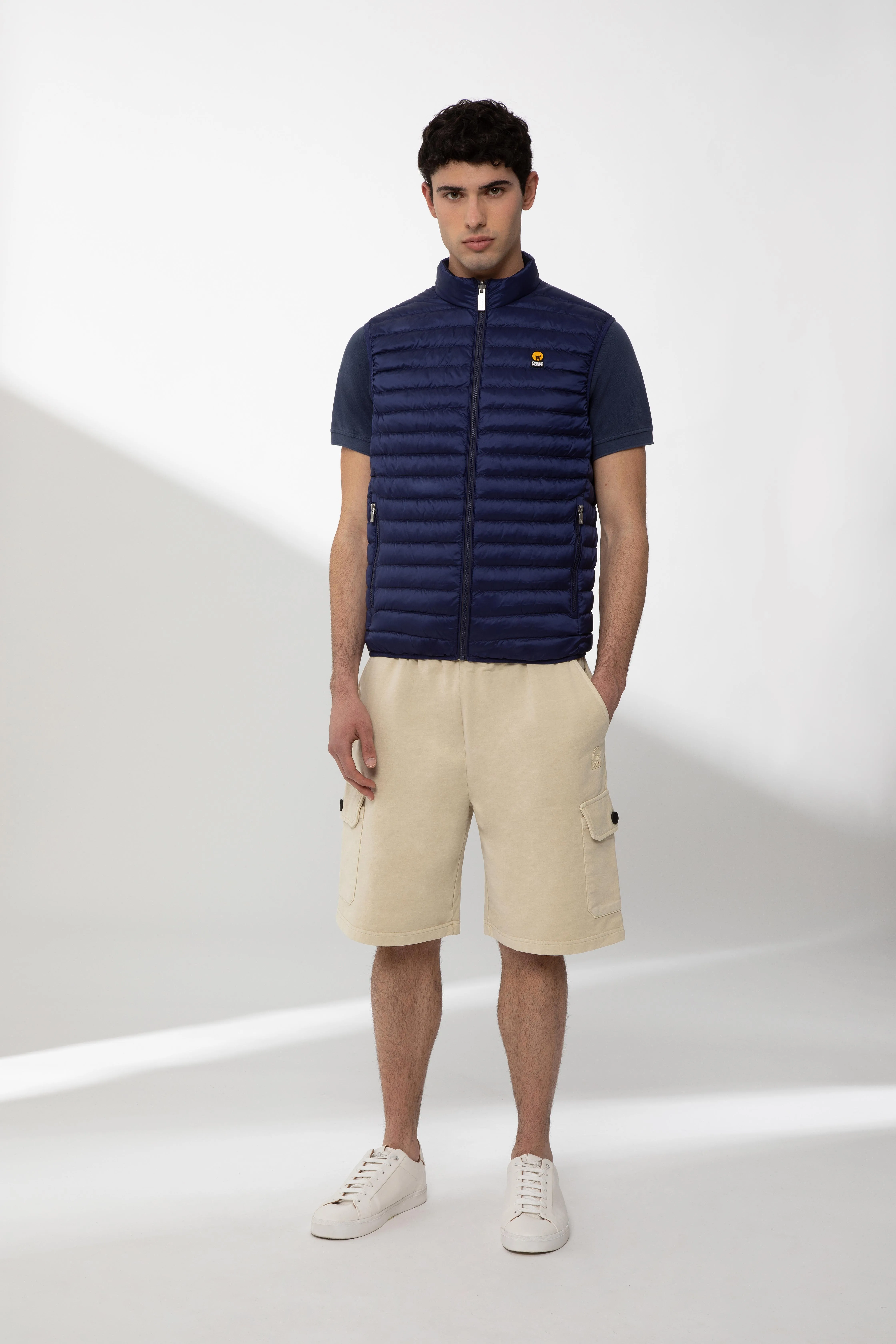 REMEL – Gilet reversibile blu