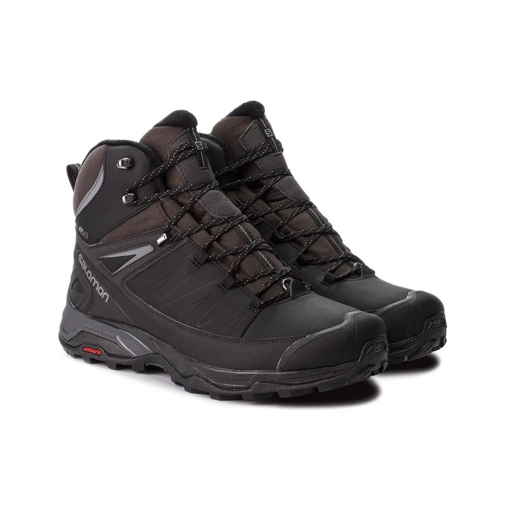 Salomon Scarpe Da Neve Ultra Mid Nero Uomo
