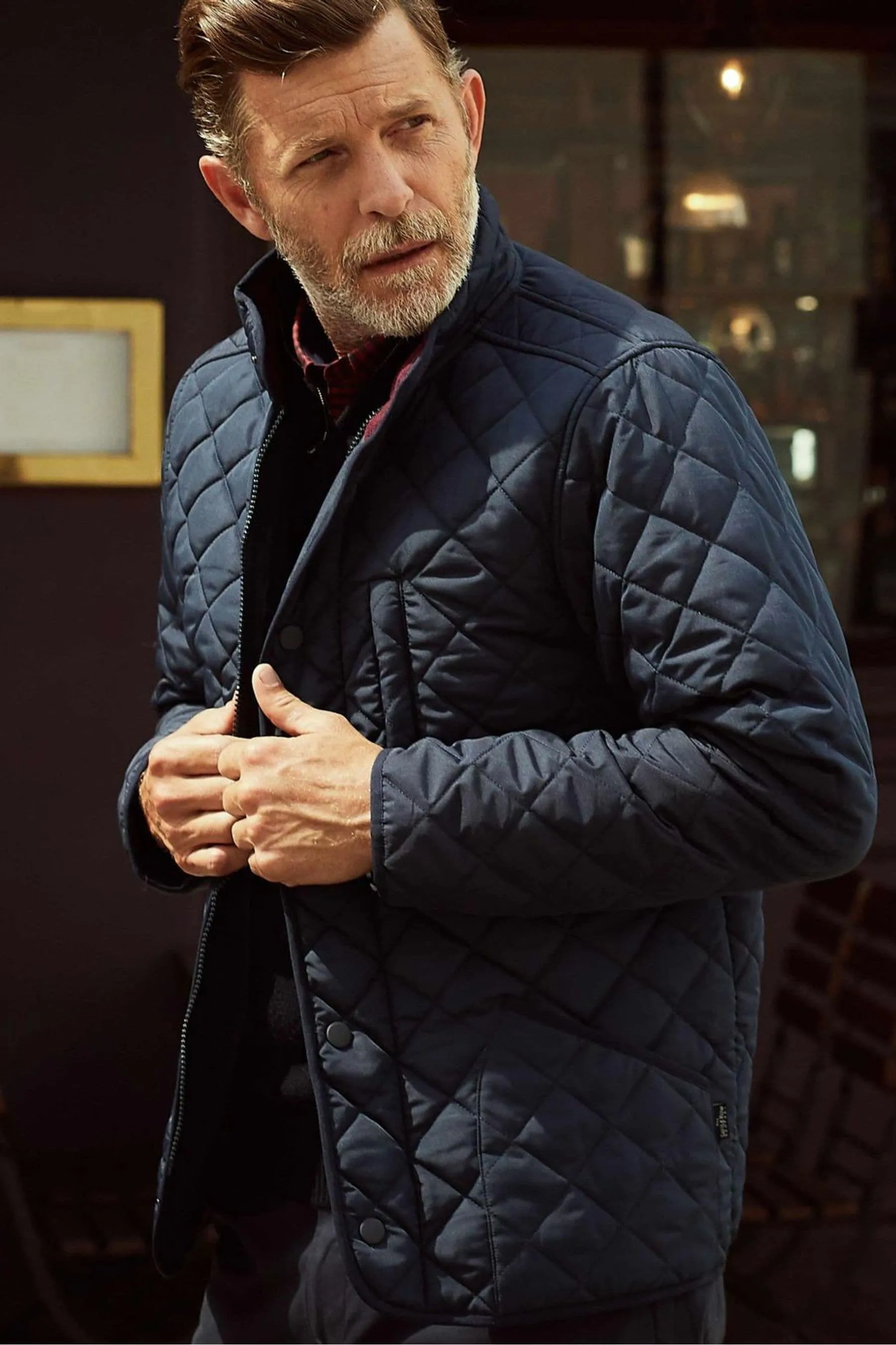 Savile Row Company - Blu blu navy - Giacca trapuntata