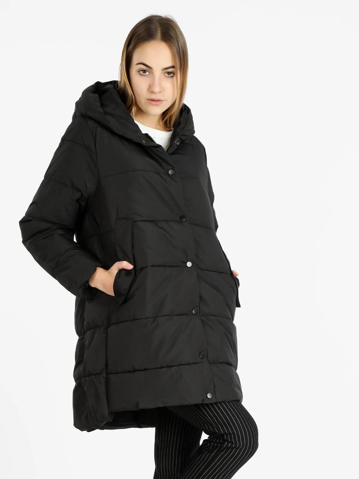 Solada Veste femme oversize à capuche