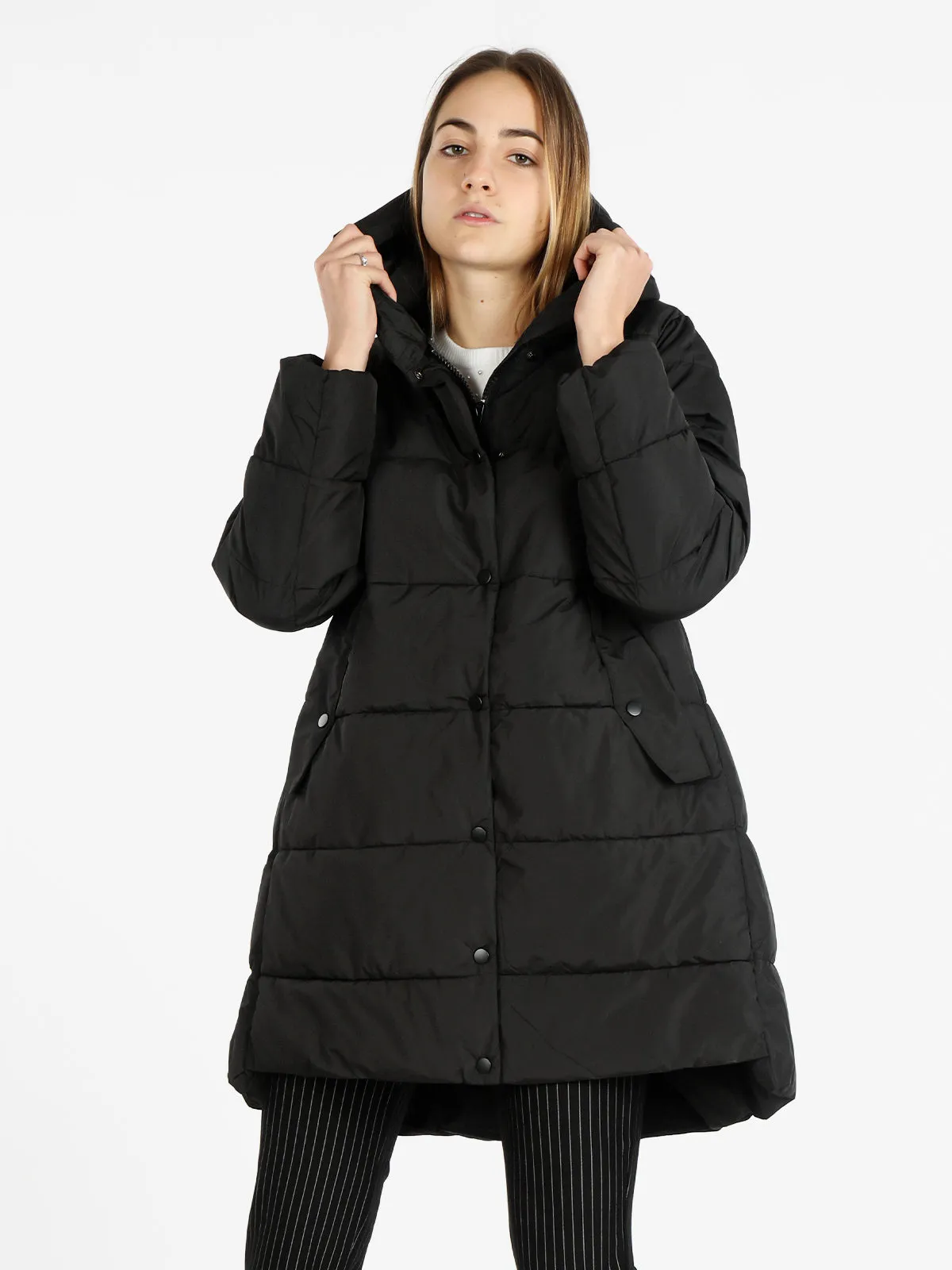 Solada Veste femme oversize à capuche