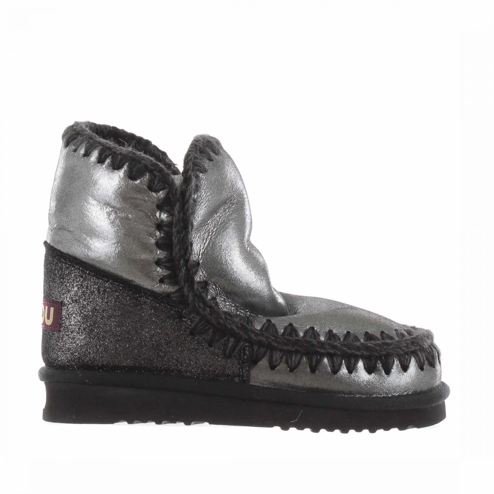Stivaletto eskimo 18 in montone metallizzato