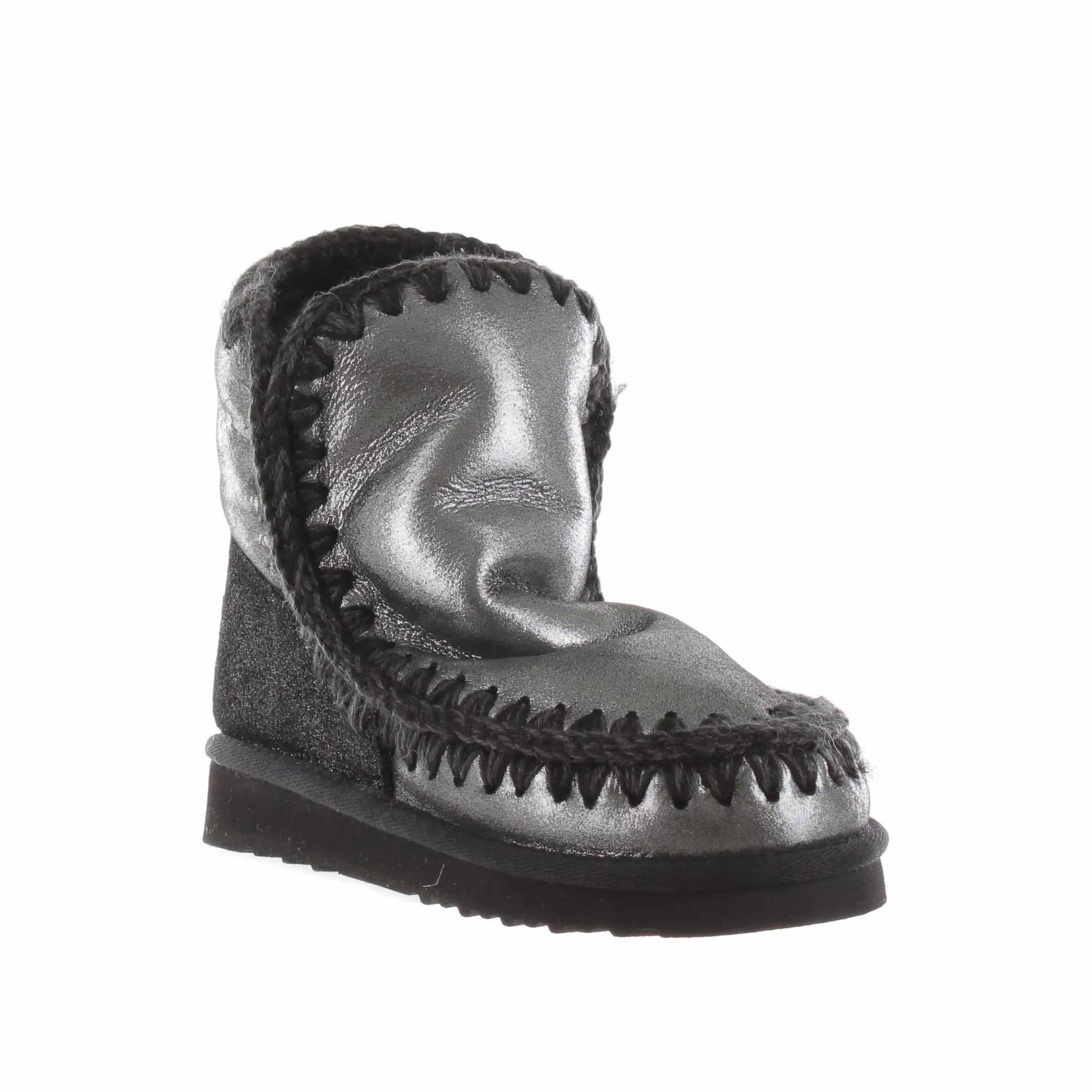 Stivaletto eskimo 18 in montone metallizzato