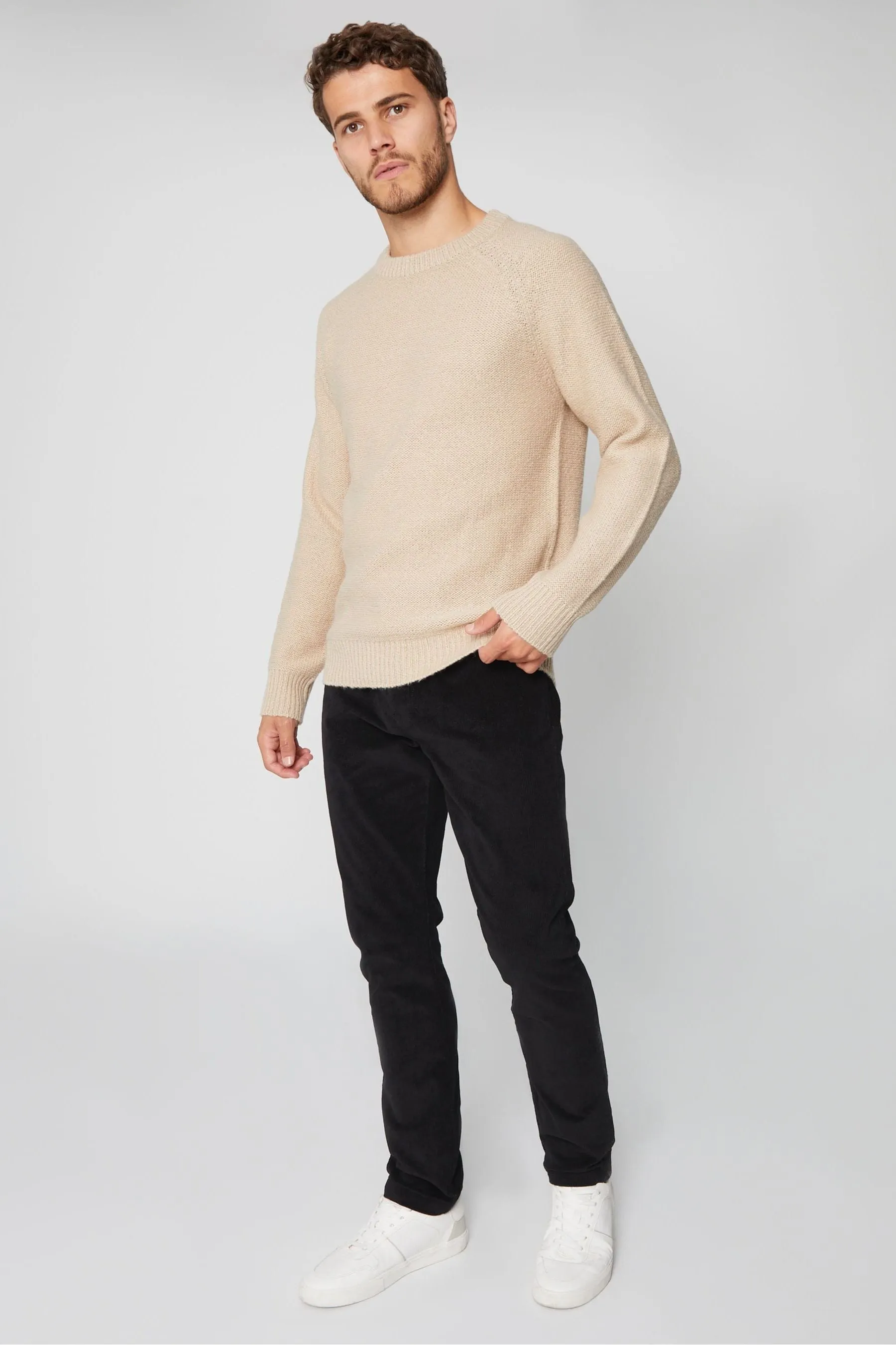 Threadbare - Pantaloni elasticizzata in velluto a coste con 5 tasche