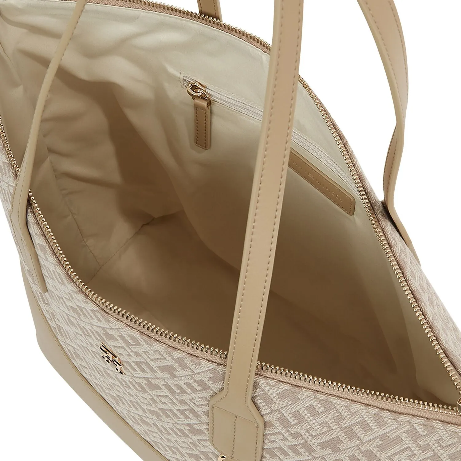 Tommy Hilfiger TH Jacquard Borsa shopper 44 cm