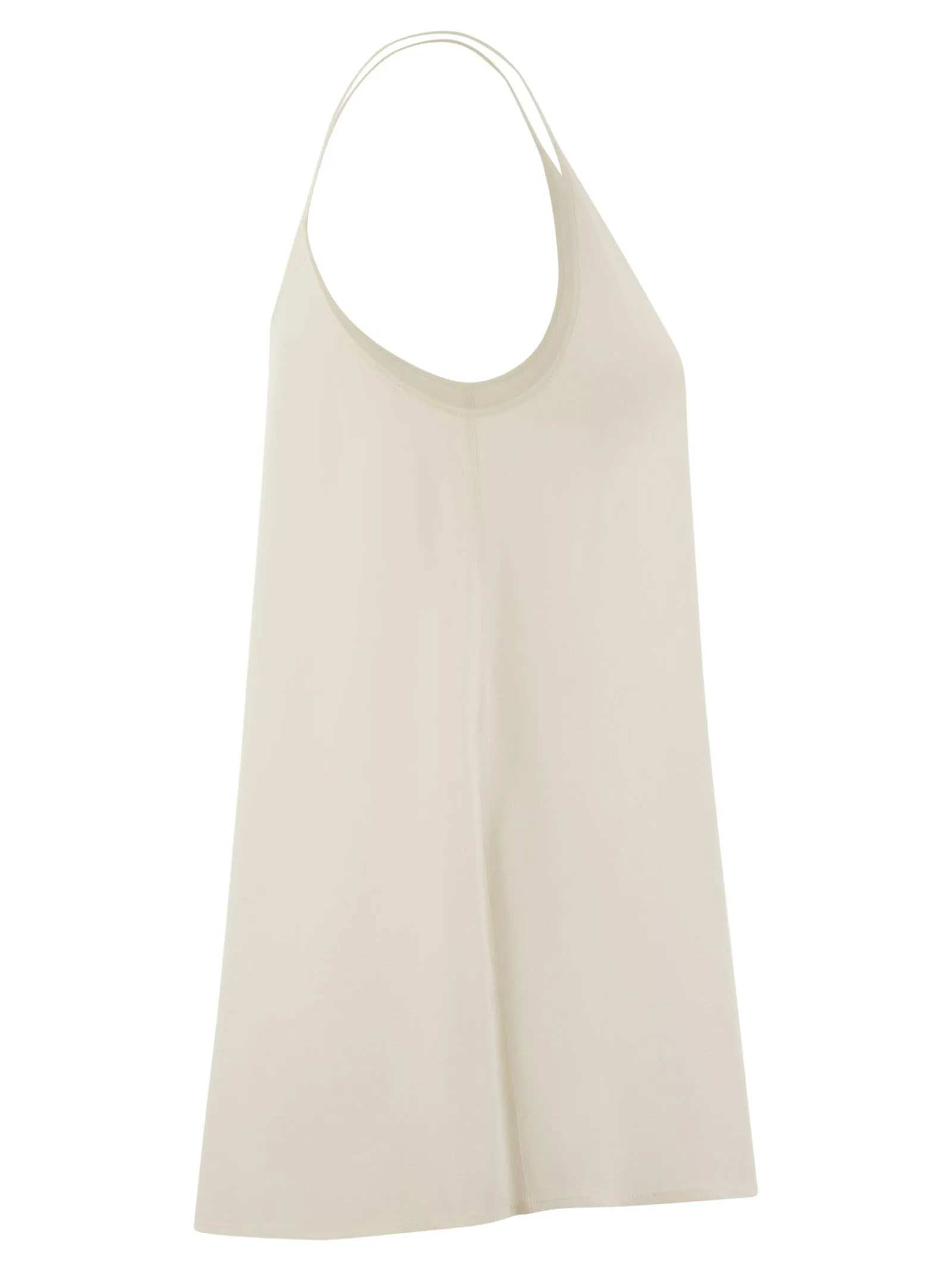 Top in pura seta