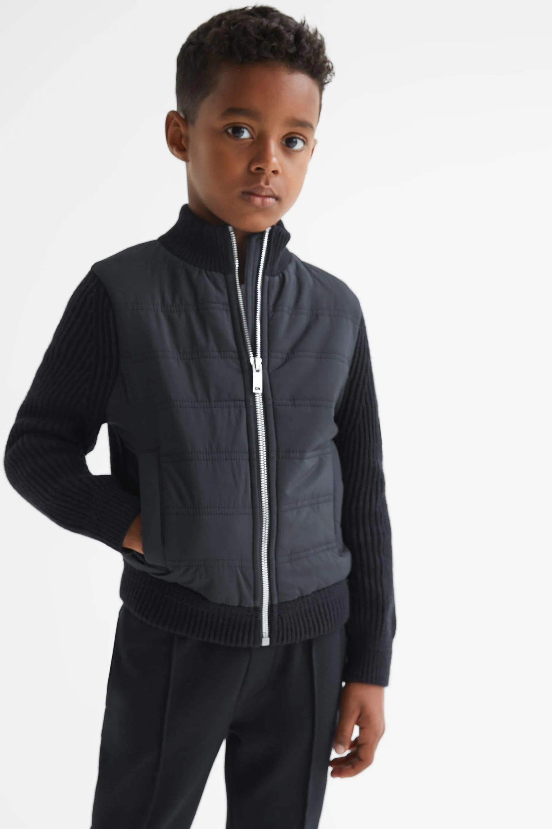 Trainers - Hybrid - Giacca trapuntata con zip    
